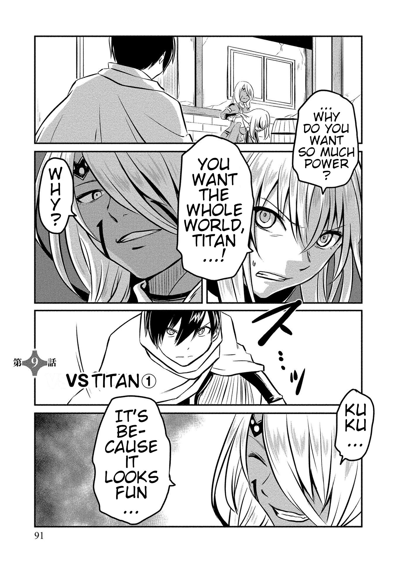 I Played the Role of a Hated Hero, but for Some Reason I'm Loved by the Last Boss and Living With Her! Chapter 9 page 1 - Chapter 9: VS Titan ①