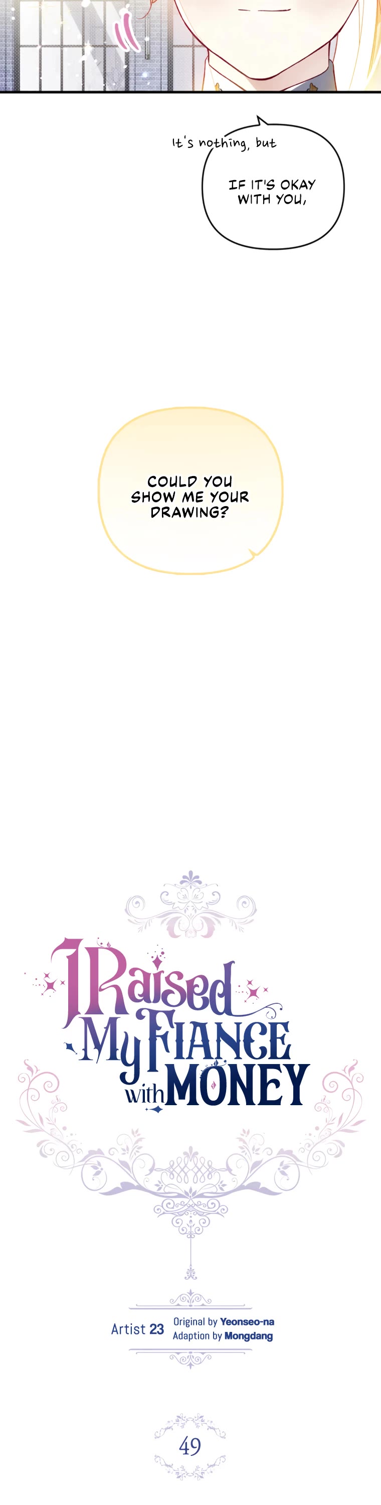 I Raised My Fiancé with Money Chapter 49 page 12 - Chapter 49