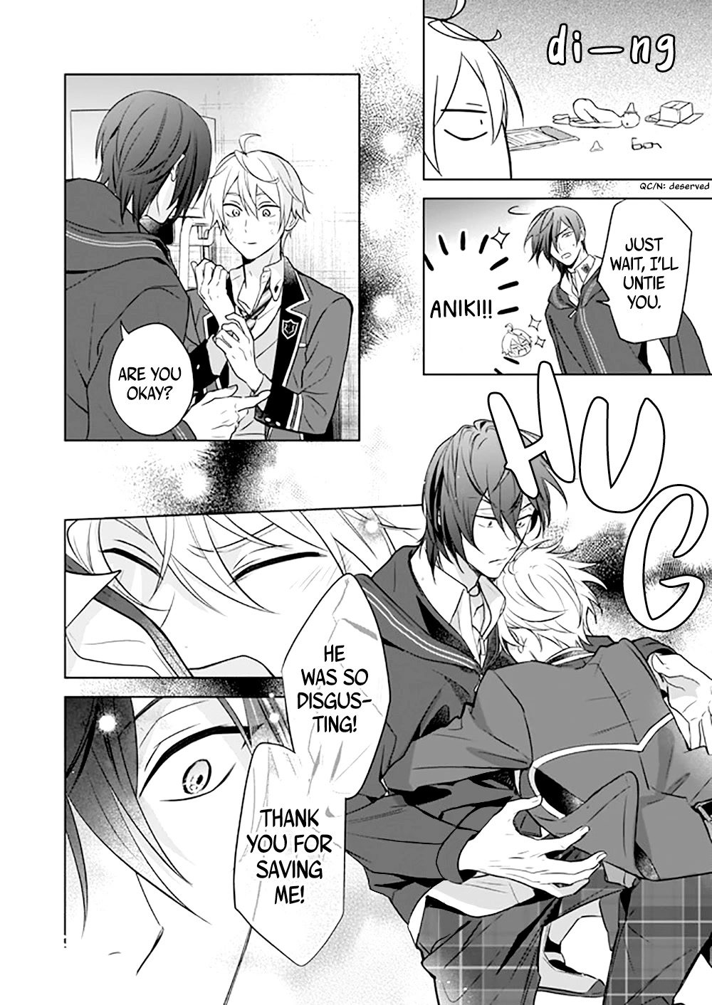 I Realized I Am the Younger Brother of the Protagonist in a BL Game Chapter 11 page 13 - Chapter 11