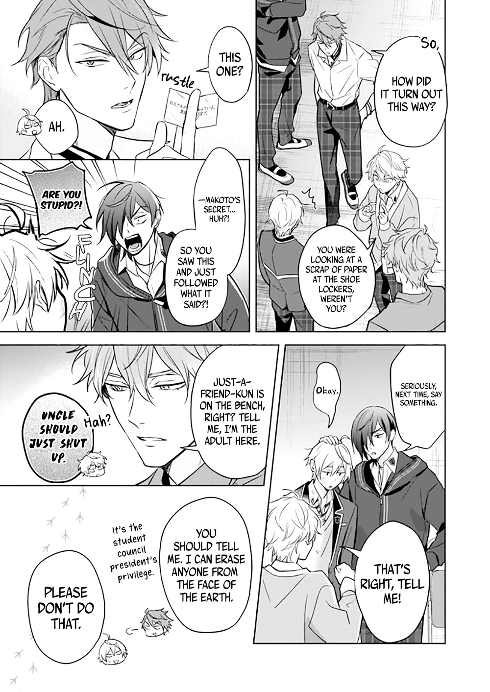 I Realized I Am the Younger Brother of the Protagonist in a BL Game Chapter 11 page 18 - Chapter 11
