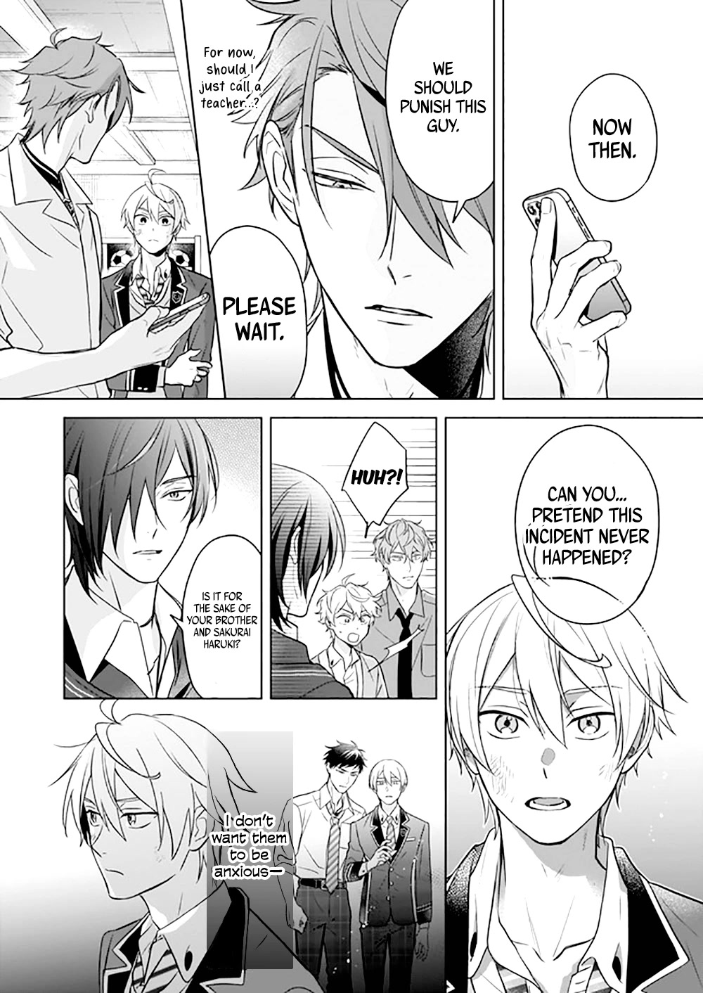I Realized I Am the Younger Brother of the Protagonist in a BL Game Chapter 11 page 19 - Chapter 11