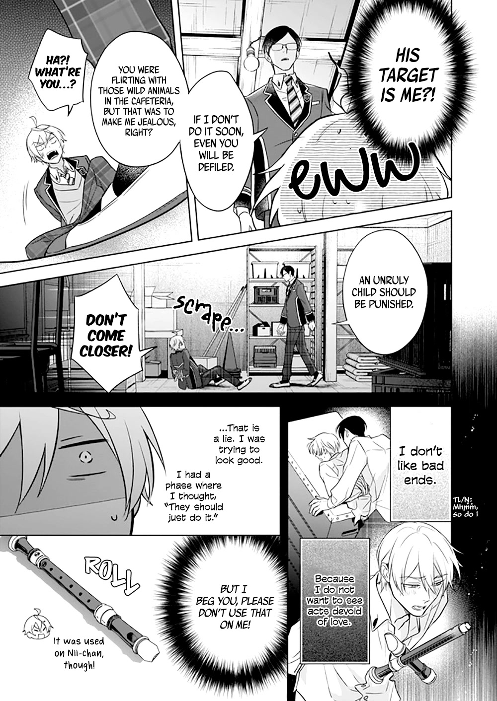 I Realized I Am the Younger Brother of the Protagonist in a BL Game Chapter 11 page 8 - Chapter 11