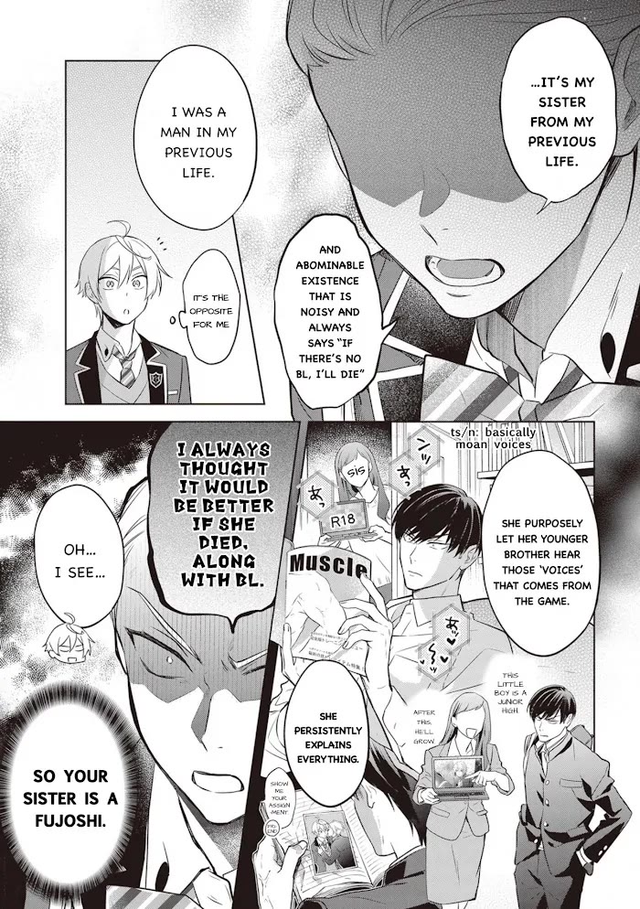 I Realized I Am the Younger Brother of the Protagonist in a BL Game Chapter 12 page 13 - Chapter 12