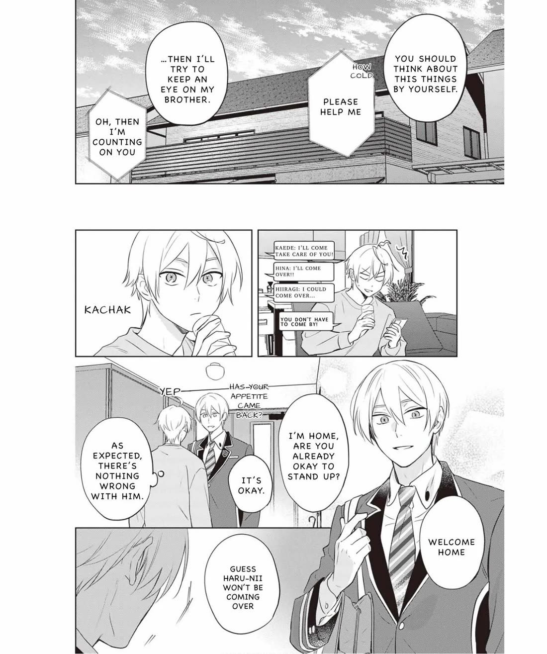 I Realized I Am the Younger Brother of the Protagonist in a BL Game Chapter 13 page 16 - Chapter 13
