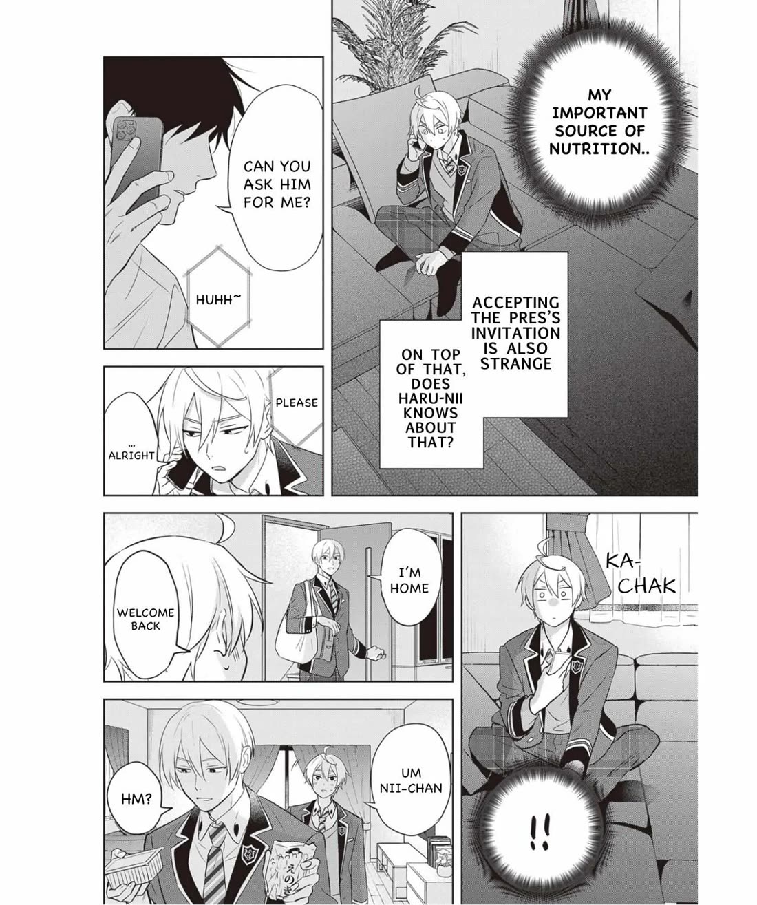 I Realized I Am the Younger Brother of the Protagonist in a BL Game Chapter 13 page 20 - Chapter 13