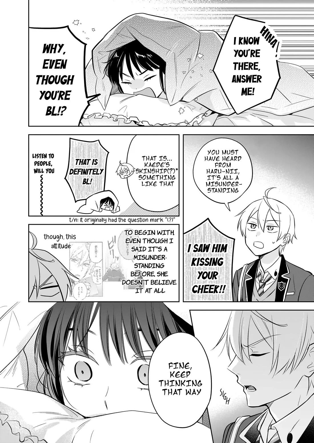 I Realized I Am the Younger Brother of the Protagonist in a BL Game Chapter 19 page 10 - Chapter 19
