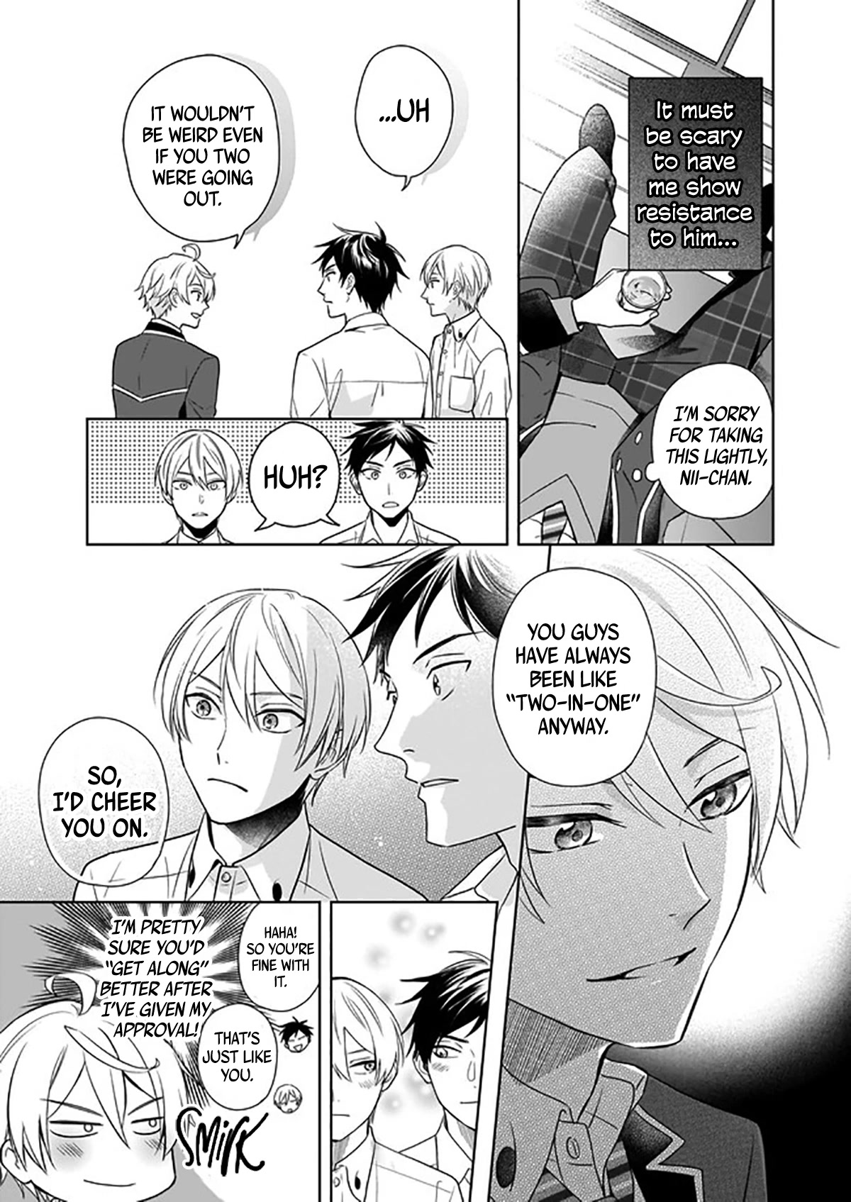 I Realized I Am the Younger Brother of the Protagonist in a BL Game Chapter 2 page 12 - Chapter 2
