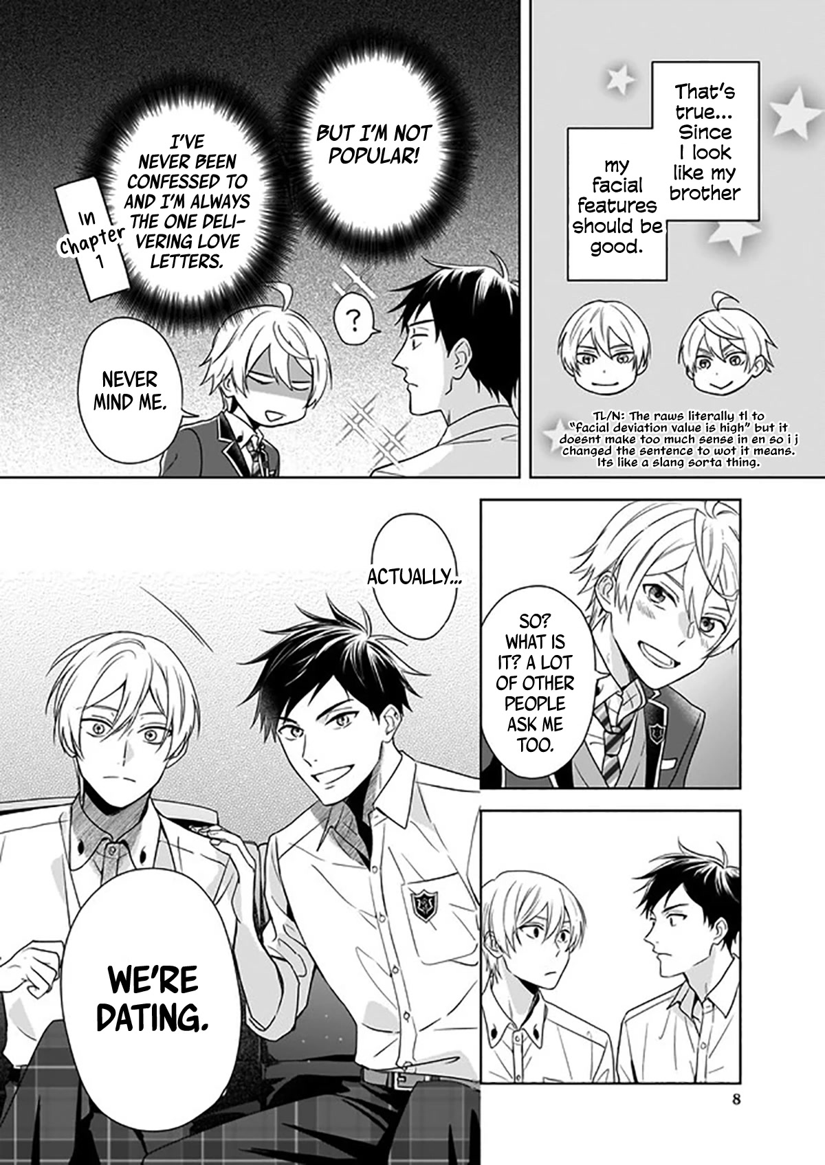 I Realized I Am the Younger Brother of the Protagonist in a BL Game Chapter 2 page 9 - Chapter 2