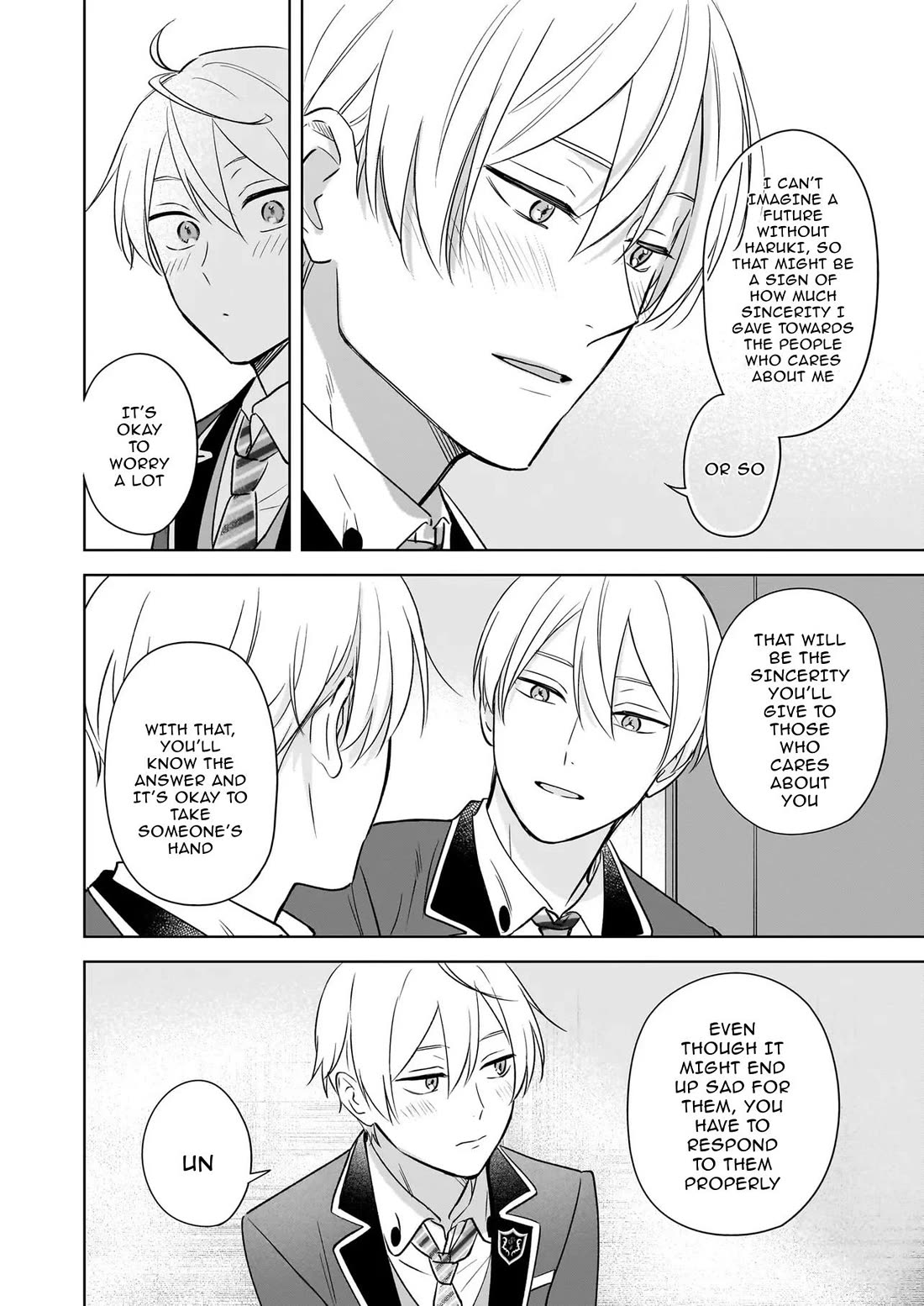I Realized I Am the Younger Brother of the Protagonist in a BL Game Chapter 20 page 10 - Chapter 20