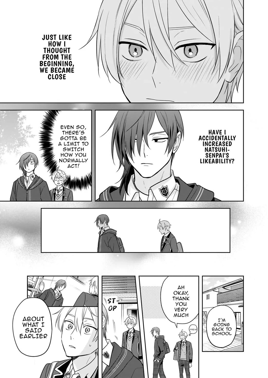 I Realized I Am the Younger Brother of the Protagonist in a BL Game Chapter 20 page 3 - Chapter 20