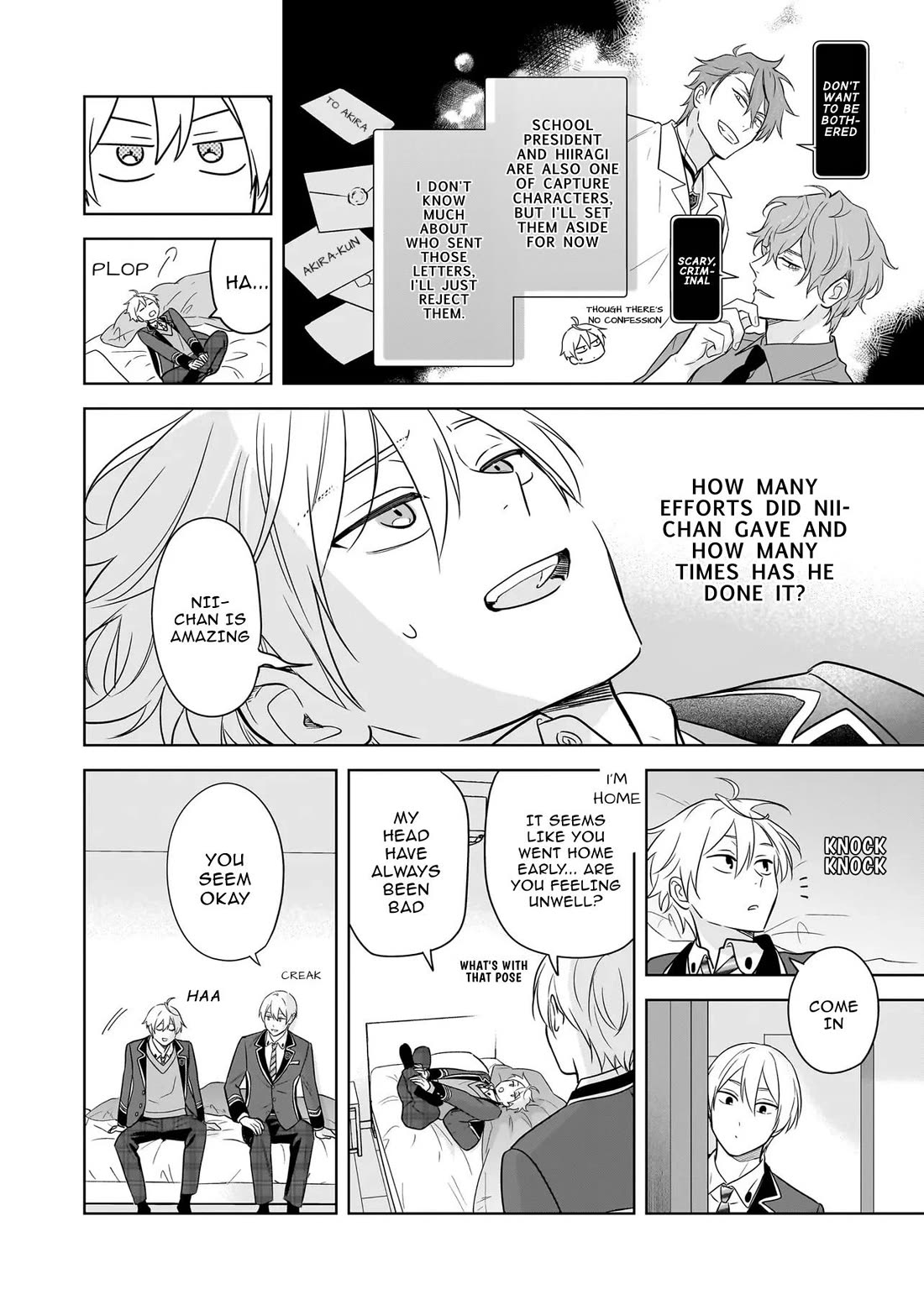 I Realized I Am the Younger Brother of the Protagonist in a BL Game Chapter 20 page 8 - Chapter 20