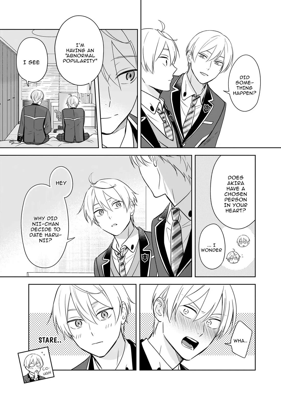 I Realized I Am the Younger Brother of the Protagonist in a BL Game Chapter 20 page 9 - Chapter 20