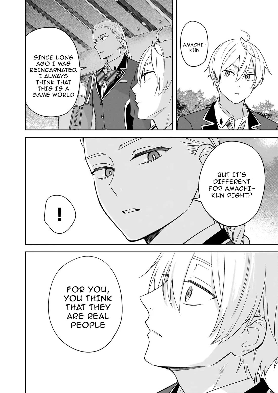 I Realized I Am the Younger Brother of the Protagonist in a BL Game Chapter 21 page 10 - Chapter 21