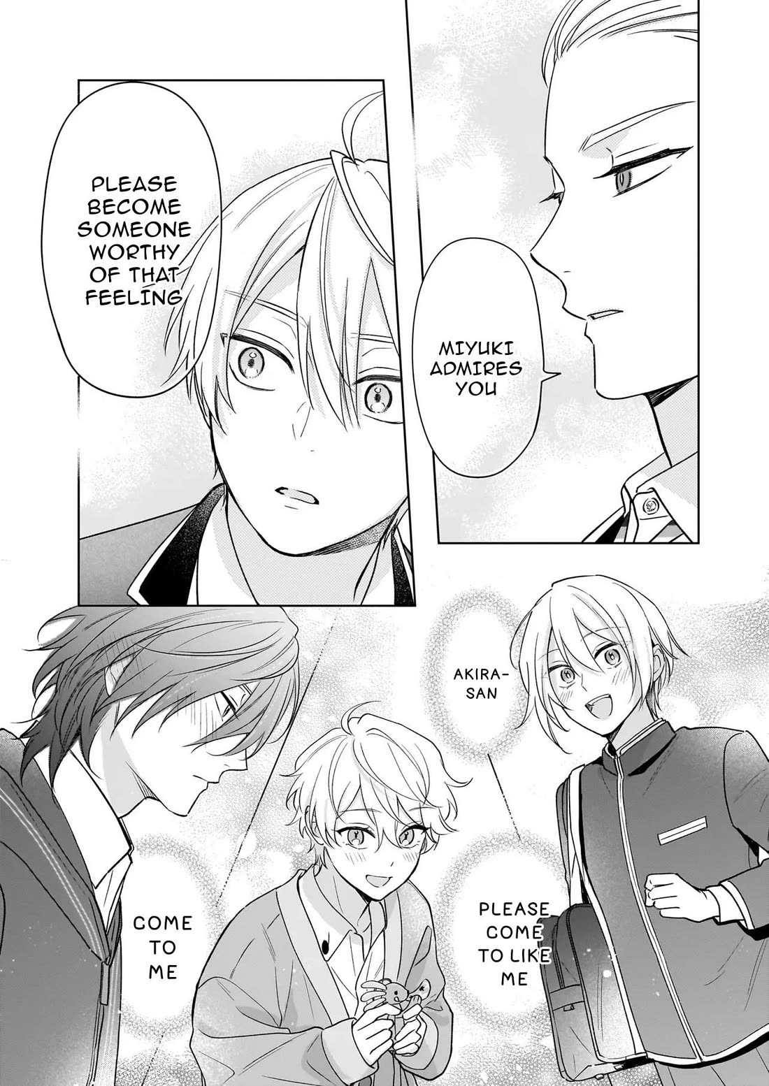 I Realized I Am the Younger Brother of the Protagonist in a BL Game Chapter 21 page 11 - Chapter 21