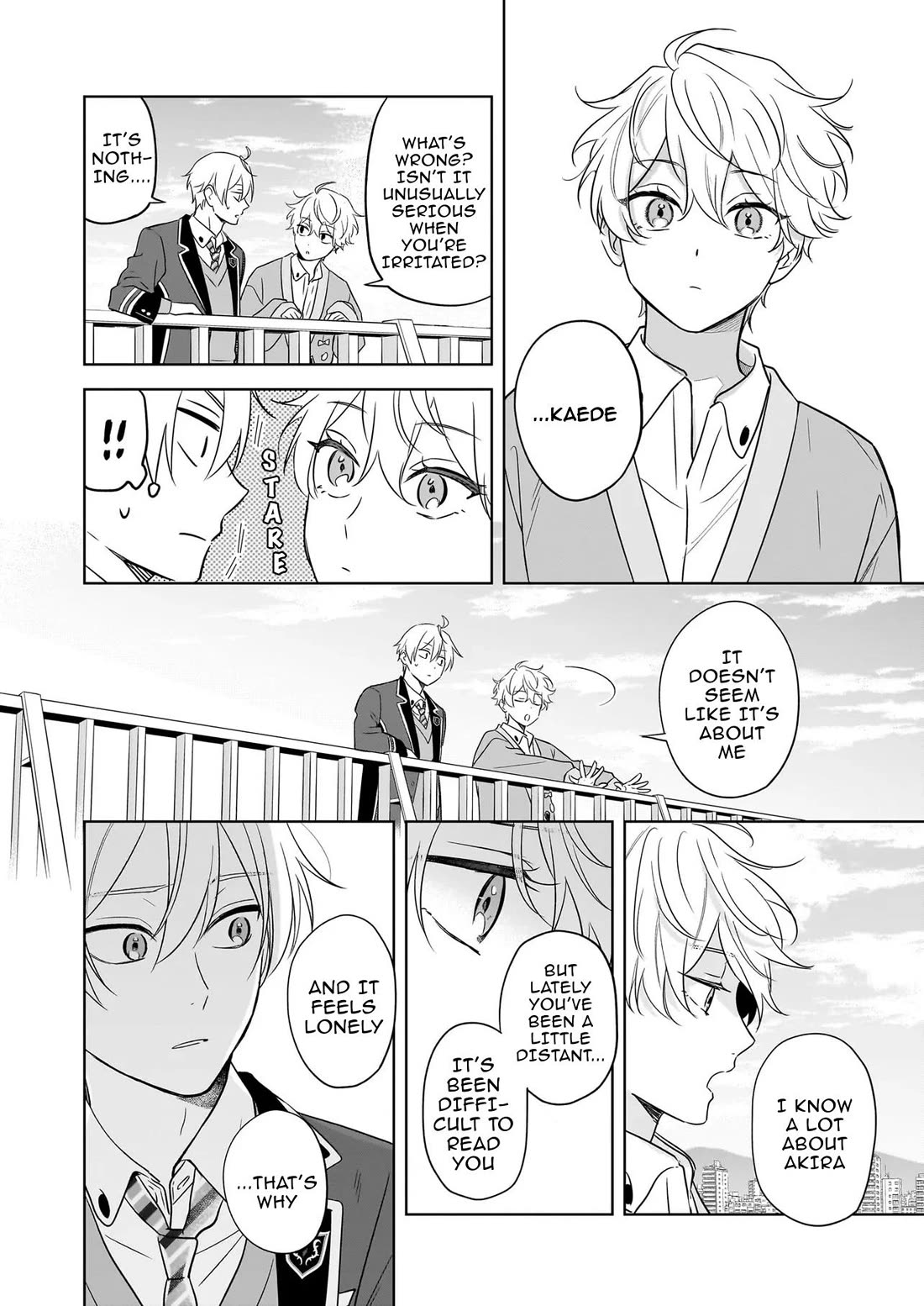 I Realized I Am the Younger Brother of the Protagonist in a BL Game Chapter 22 page 12 - Chapter 22