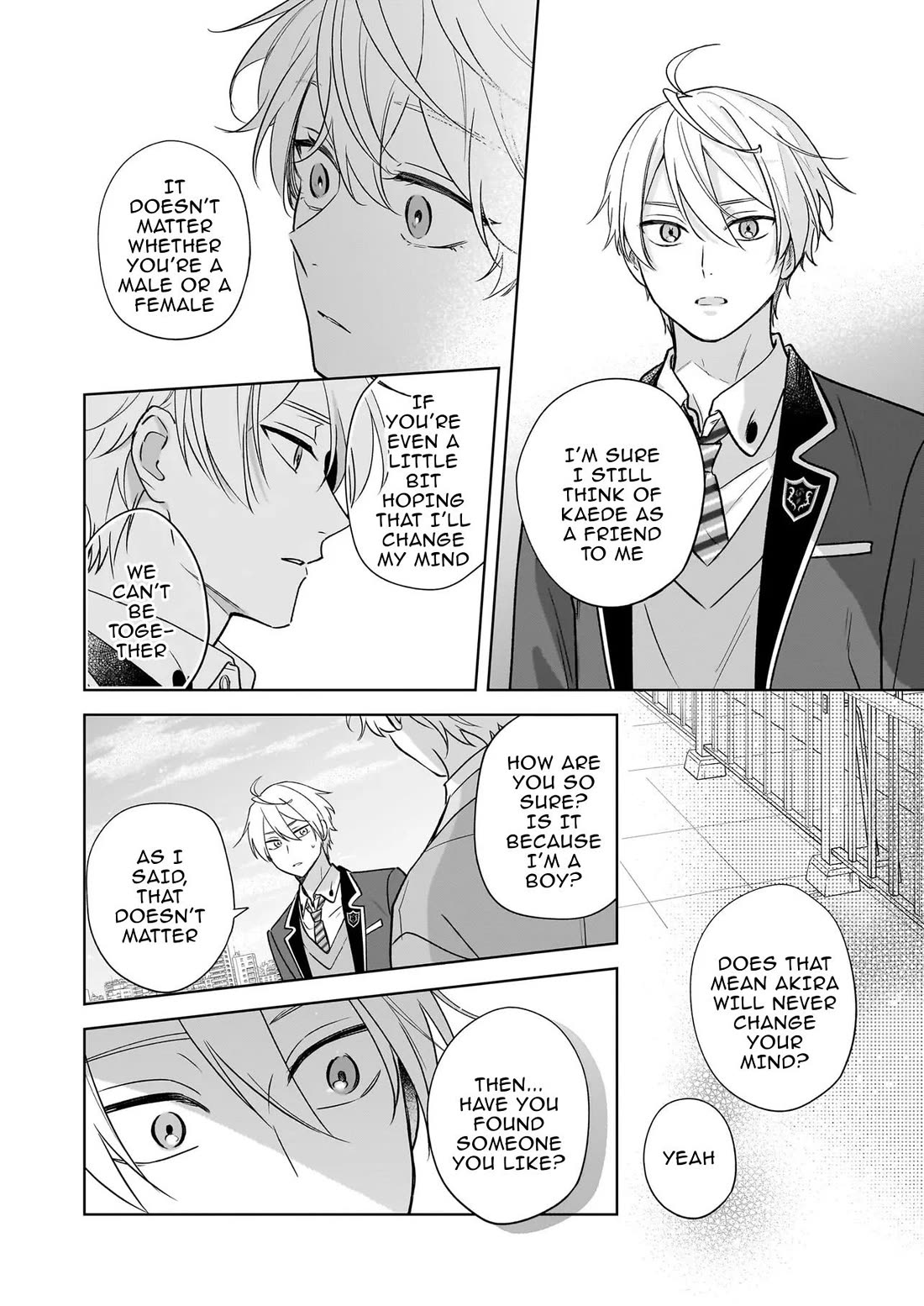 I Realized I Am the Younger Brother of the Protagonist in a BL Game Chapter 22 page 14 - Chapter 22