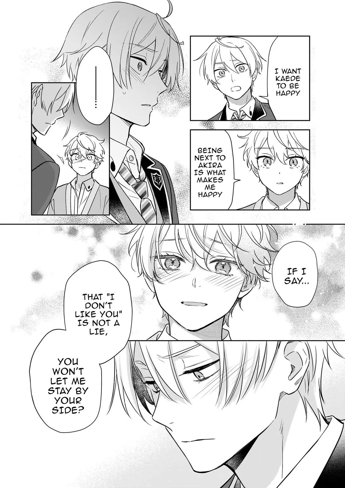 I Realized I Am the Younger Brother of the Protagonist in a BL Game Chapter 22 page 16 - Chapter 22