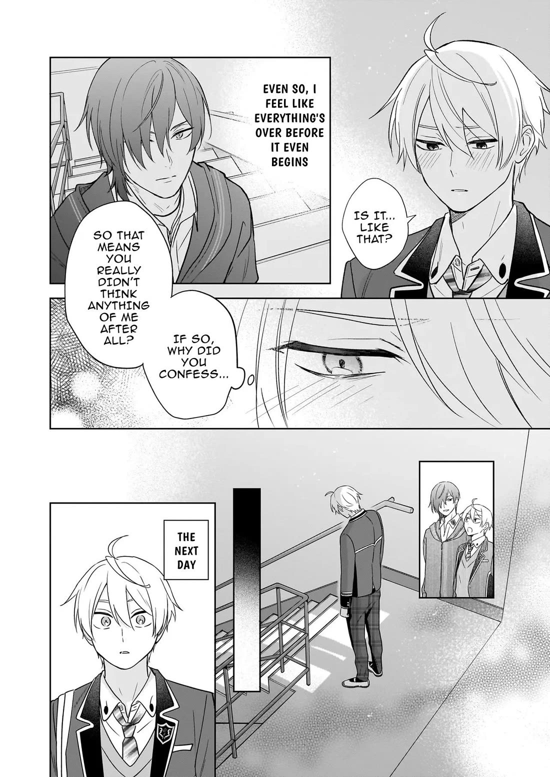I Realized I Am the Younger Brother of the Protagonist in a BL Game Chapter 22 page 18 - Chapter 22
