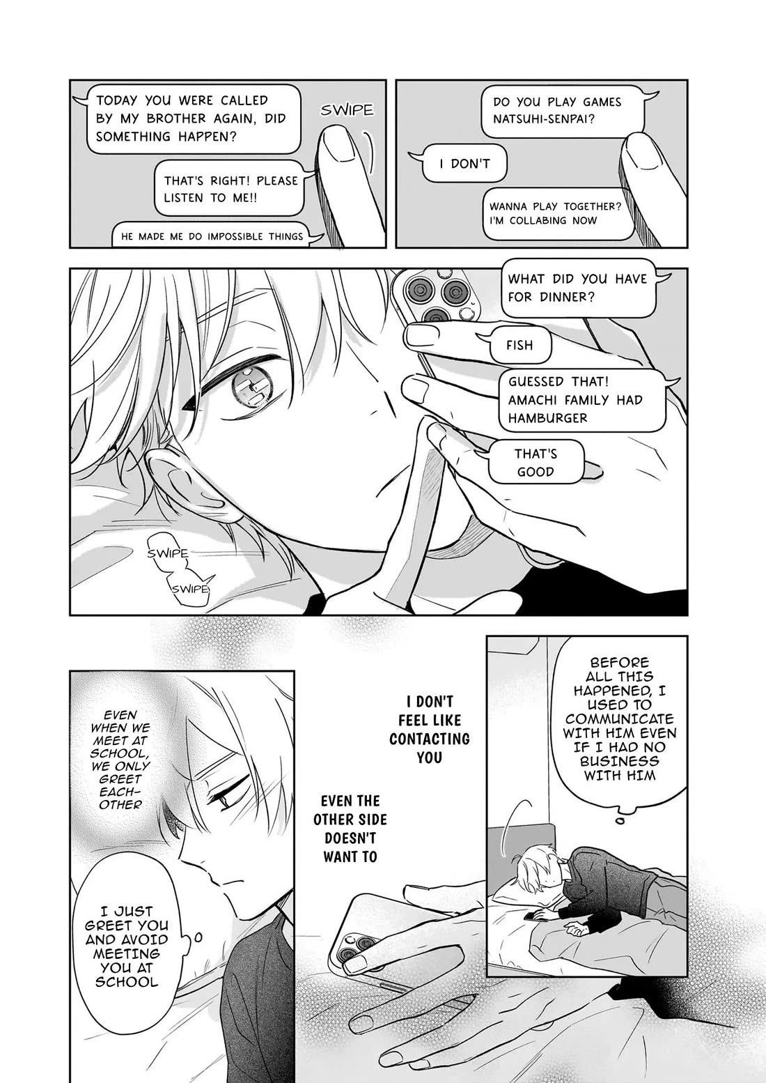 I Realized I Am the Younger Brother of the Protagonist in a BL Game Chapter 22 page 20 - Chapter 22