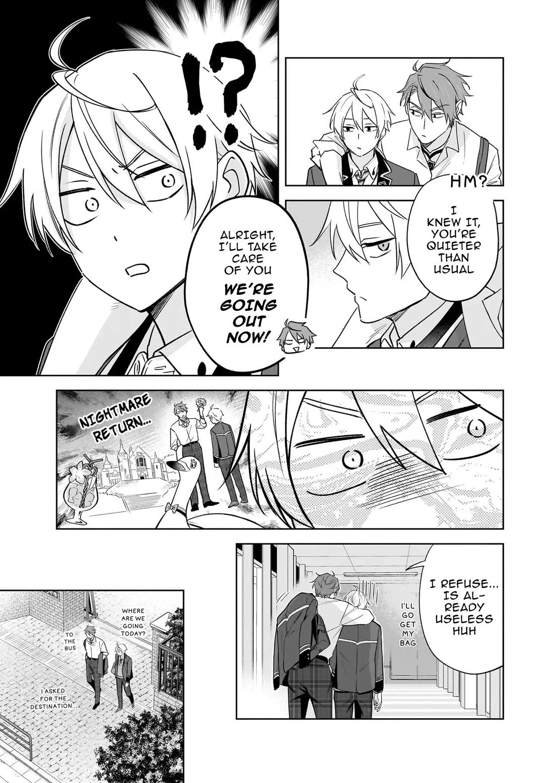 I Realized I Am the Younger Brother of the Protagonist in a BL Game Chapter 22 page 23 - Chapter 22