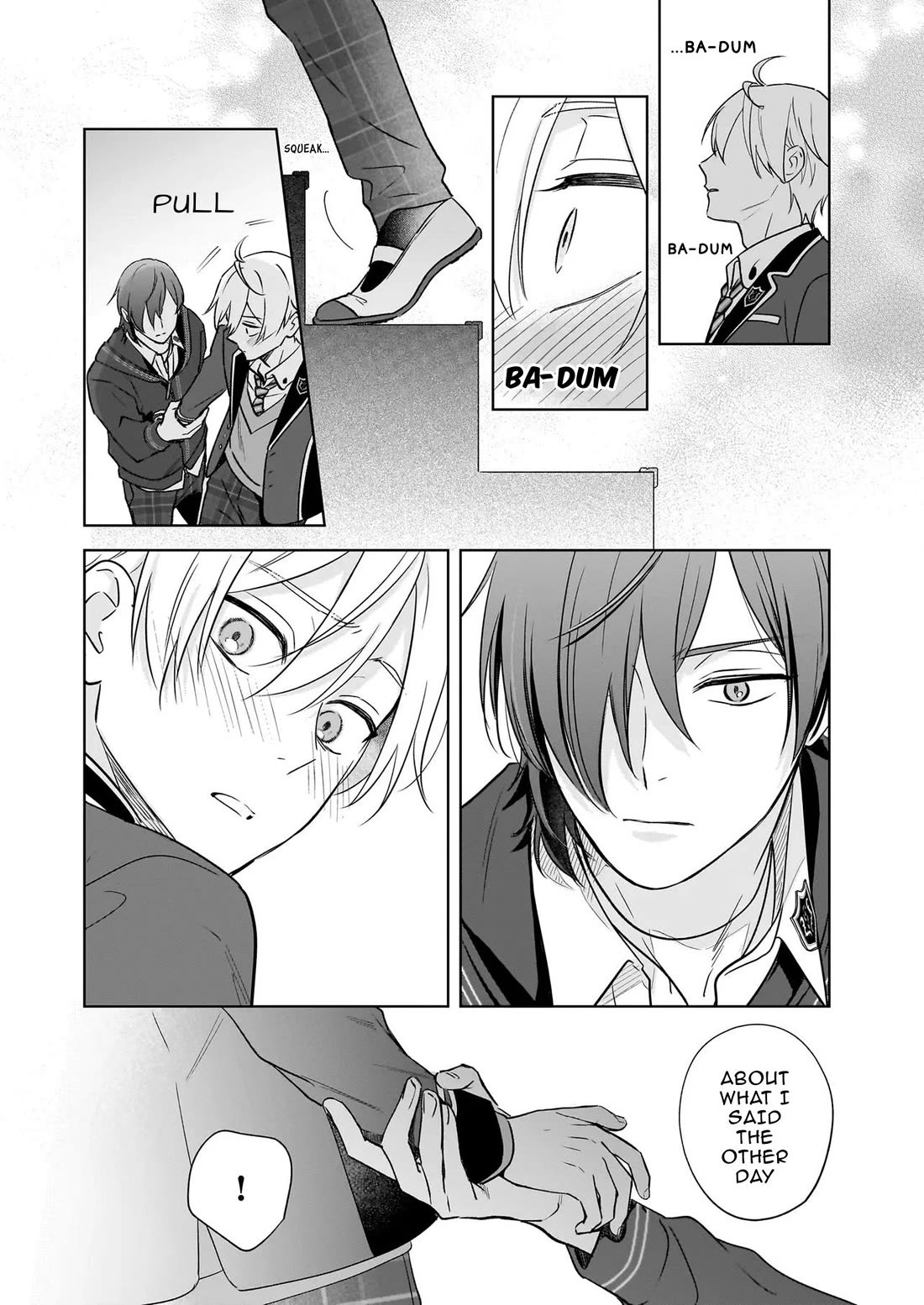 I Realized I Am the Younger Brother of the Protagonist in a BL Game Chapter 22 page 8 - Chapter 22