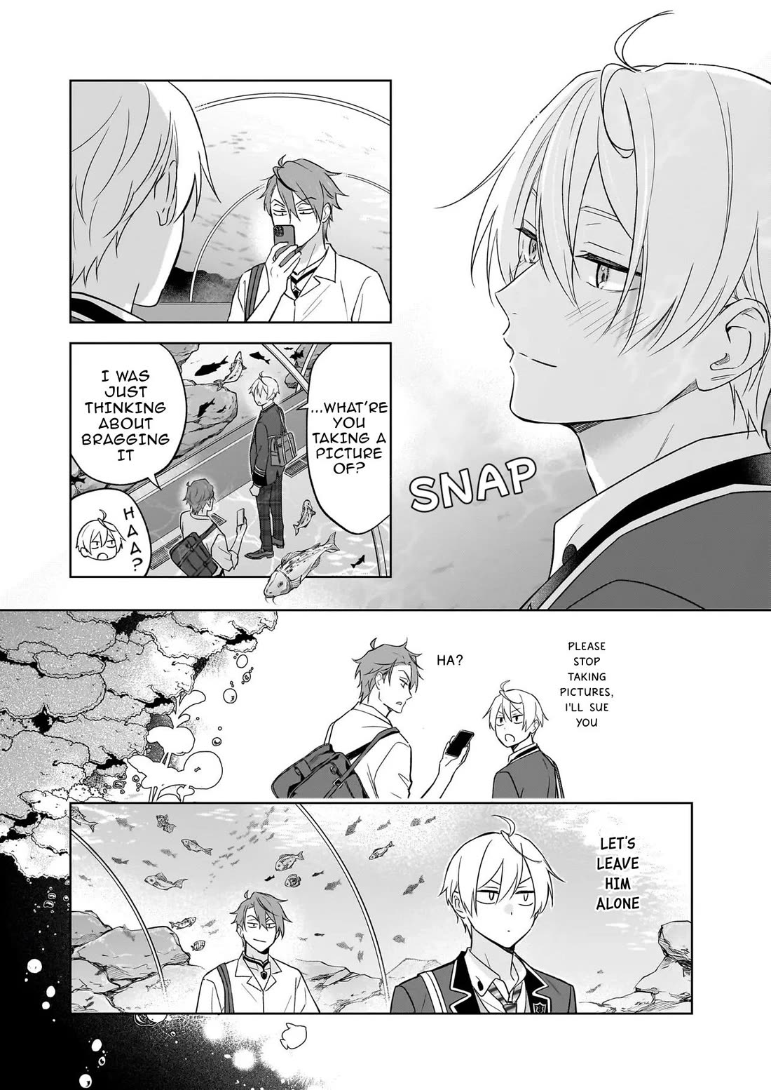 I Realized I Am the Younger Brother of the Protagonist in a BL Game Chapter 23 page 13 - Chapter 23