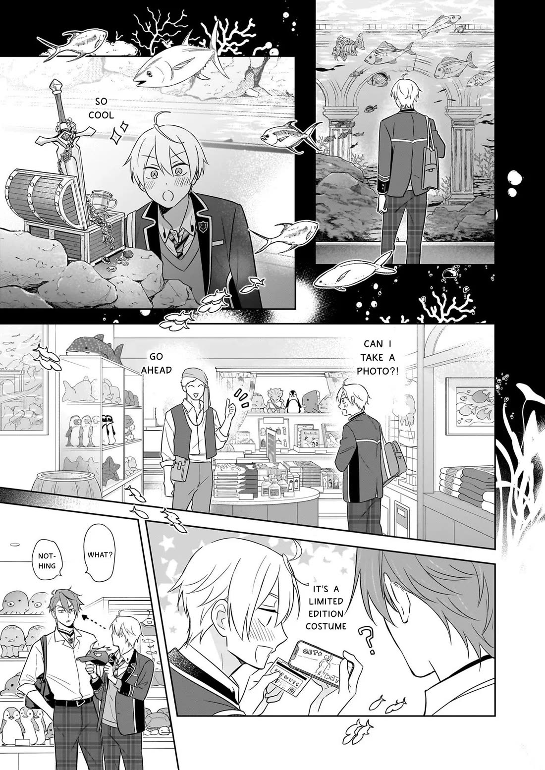 I Realized I Am the Younger Brother of the Protagonist in a BL Game Chapter 23 page 14 - Chapter 23