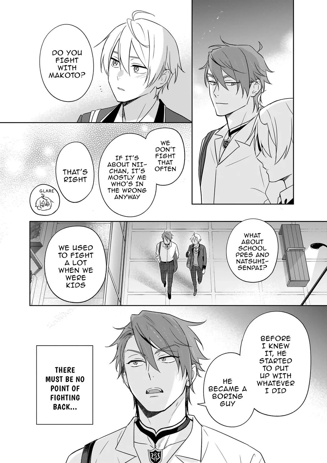I Realized I Am the Younger Brother of the Protagonist in a BL Game Chapter 23 page 21 - Chapter 23
