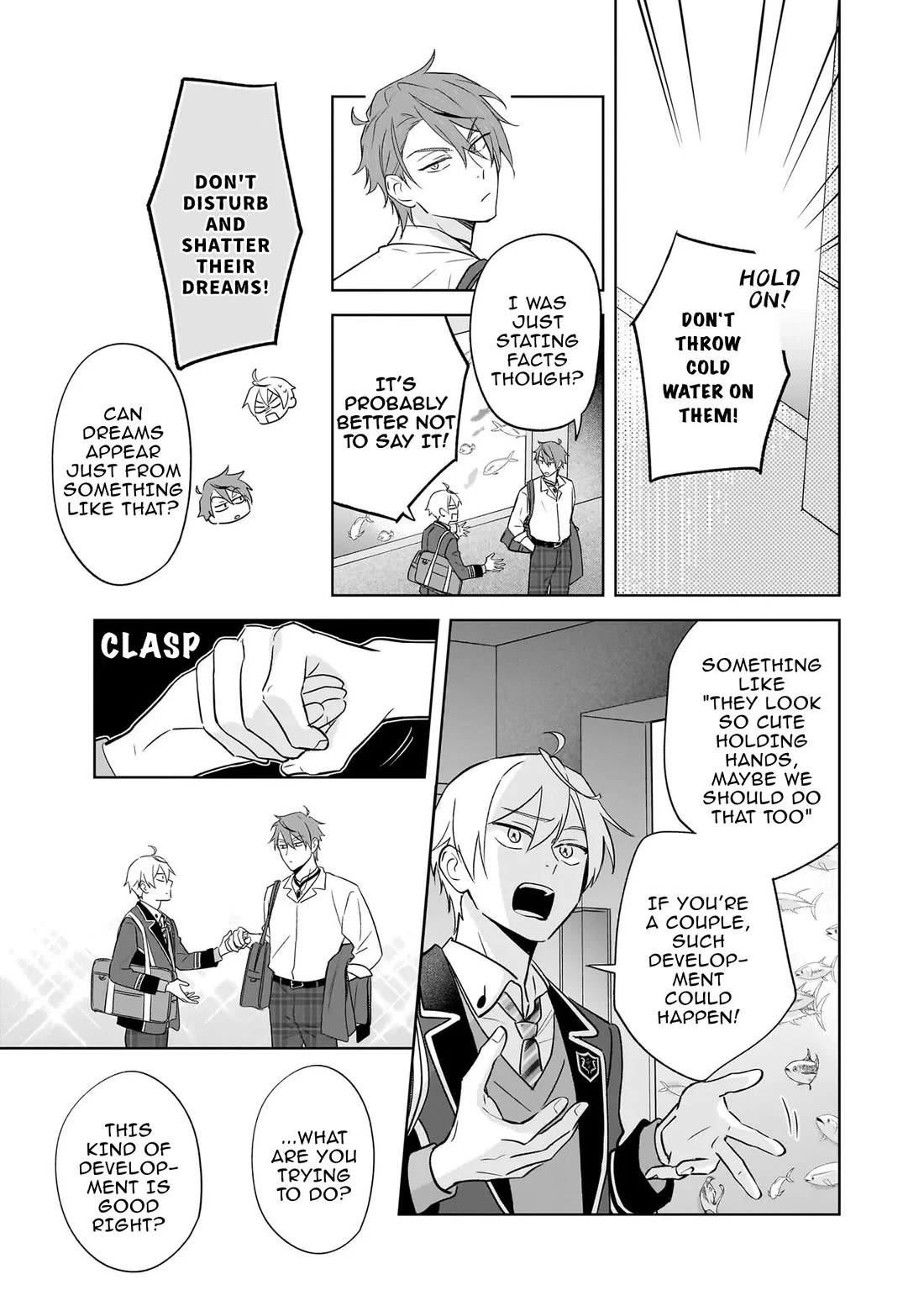 I Realized I Am the Younger Brother of the Protagonist in a BL Game Chapter 23 page 8 - Chapter 23