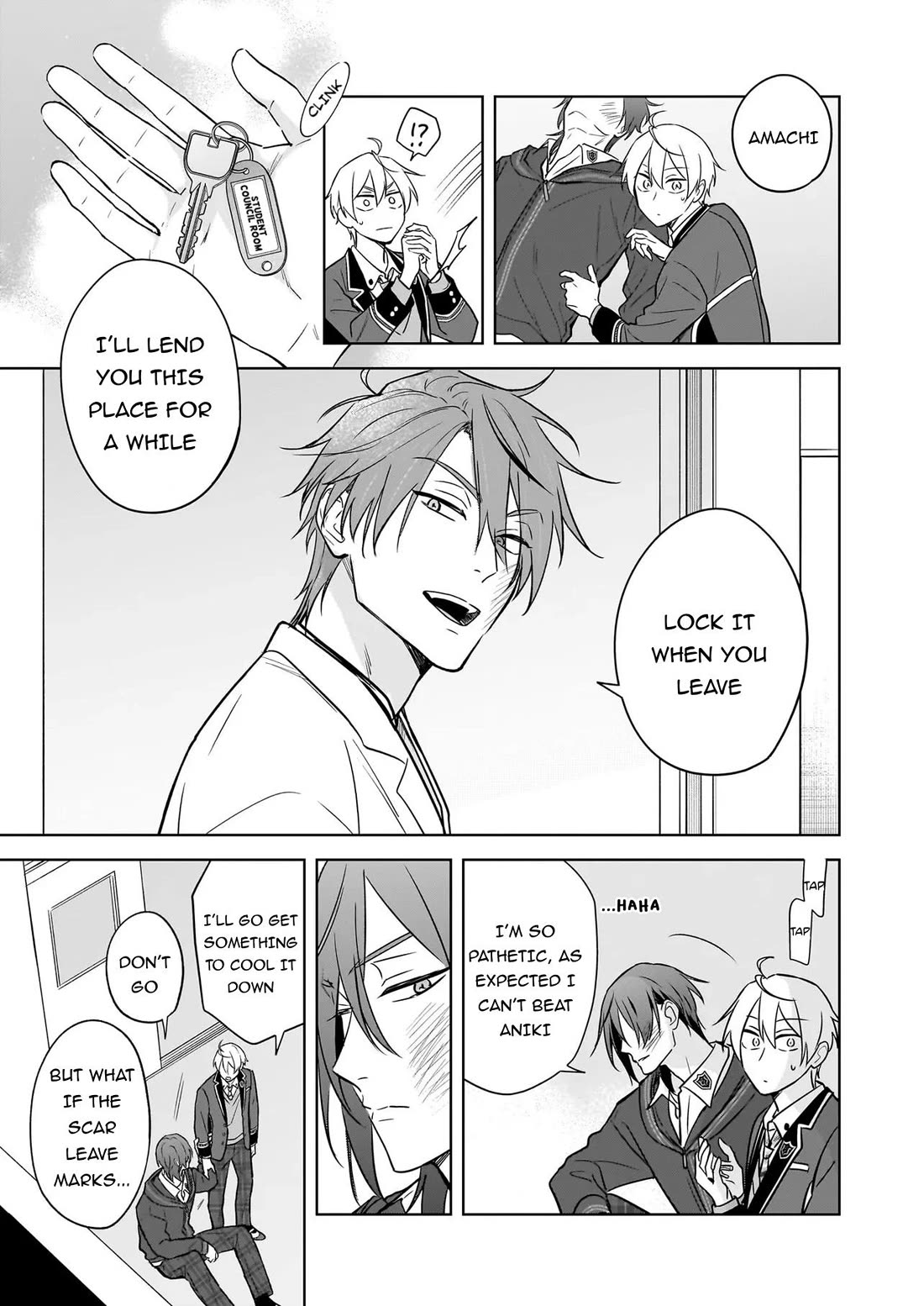 I Realized I Am the Younger Brother of the Protagonist in a BL Game Chapter 24 page 18 - Chapter 24