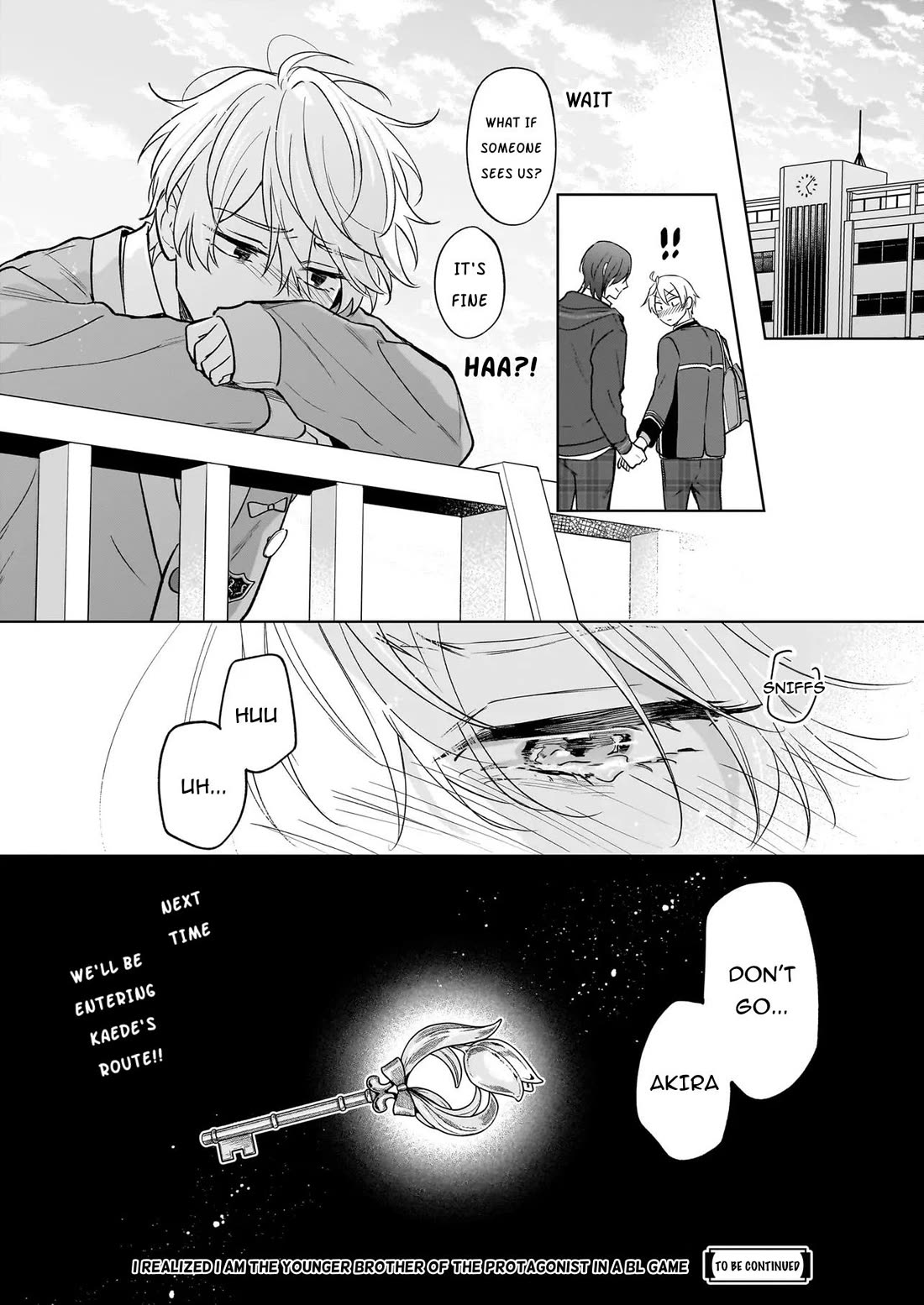 I Realized I Am the Younger Brother of the Protagonist in a BL Game Chapter 24 page 35 - Chapter 24