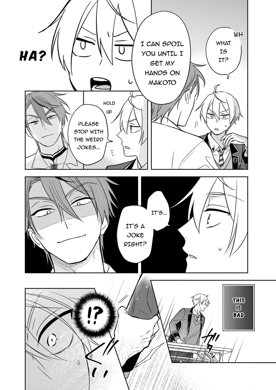 I Realized I Am the Younger Brother of the Protagonist in a BL Game Chapter 24 page 9 - Chapter 24