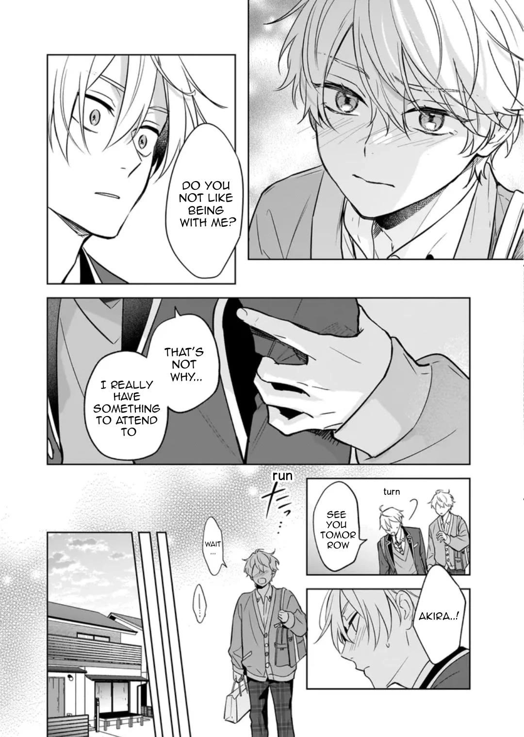 I Realized I Am the Younger Brother of the Protagonist in a BL Game Chapter 25 page 18 - Chapter 25