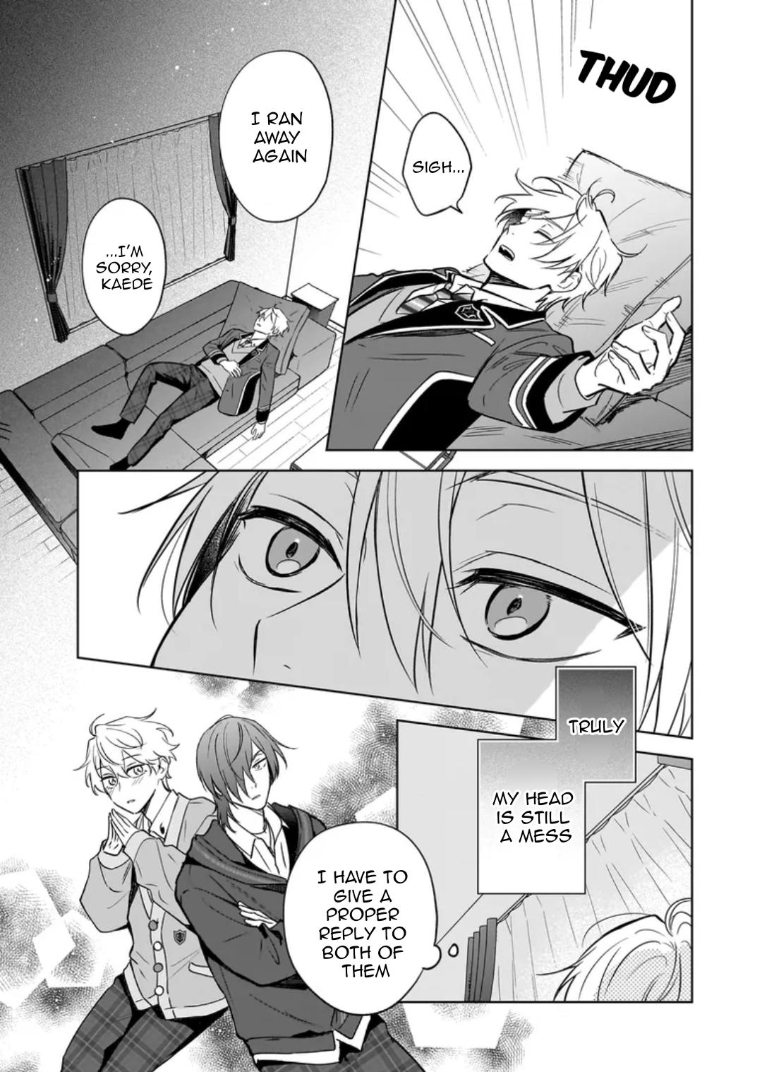 I Realized I Am the Younger Brother of the Protagonist in a BL Game Chapter 25 page 19 - Chapter 25
