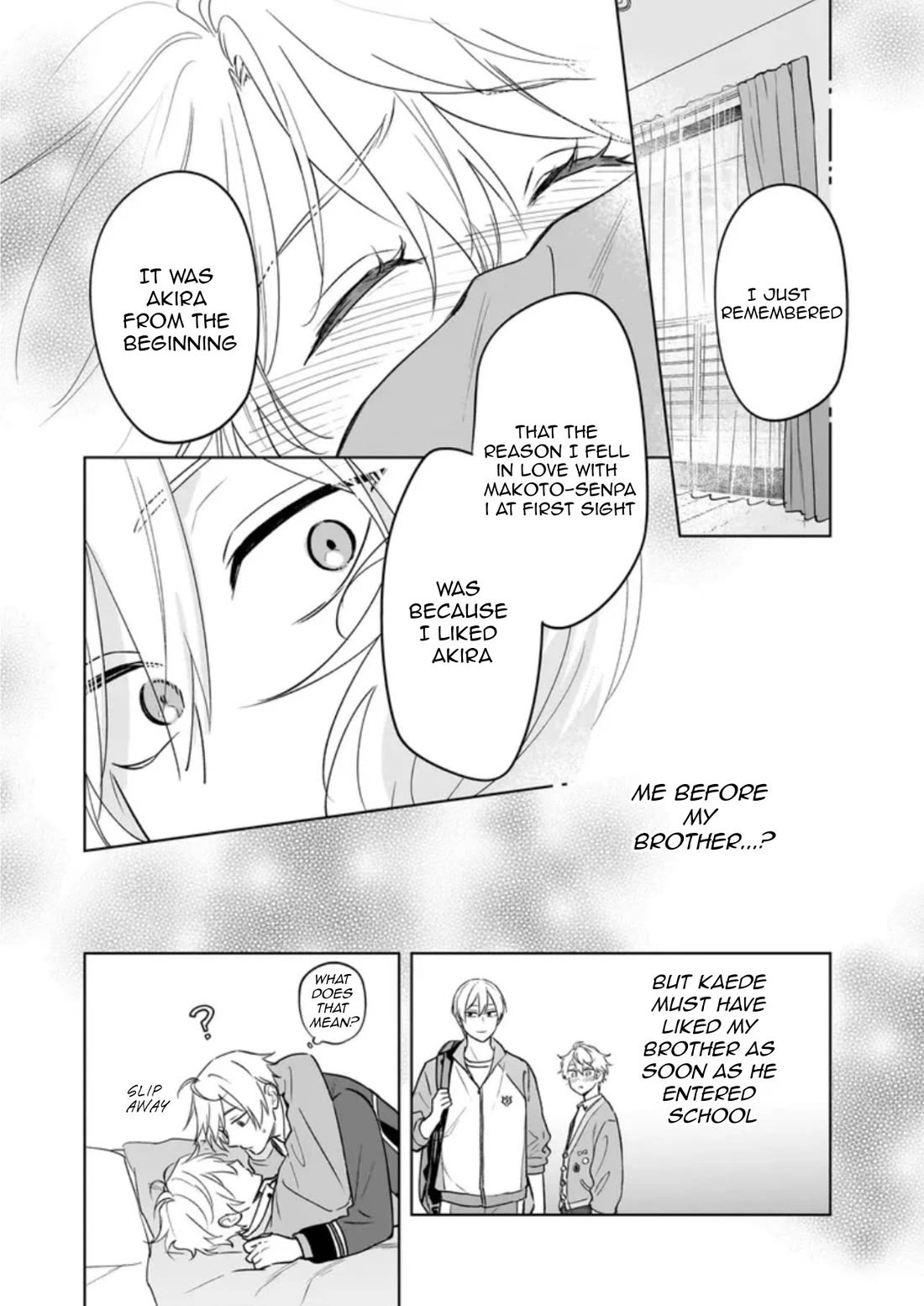 I Realized I Am the Younger Brother of the Protagonist in a BL Game Chapter 26 page 3 - Chapter 26
