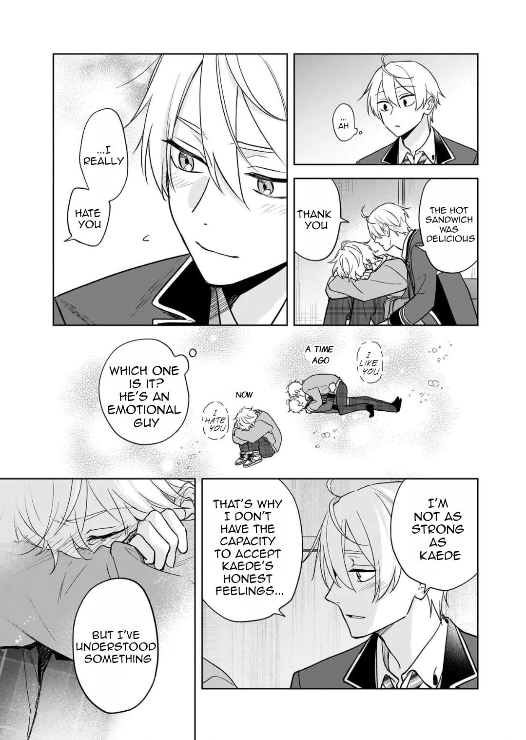 I Realized I Am the Younger Brother of the Protagonist in a BL Game Chapter 27 page 11 - Chapter 27