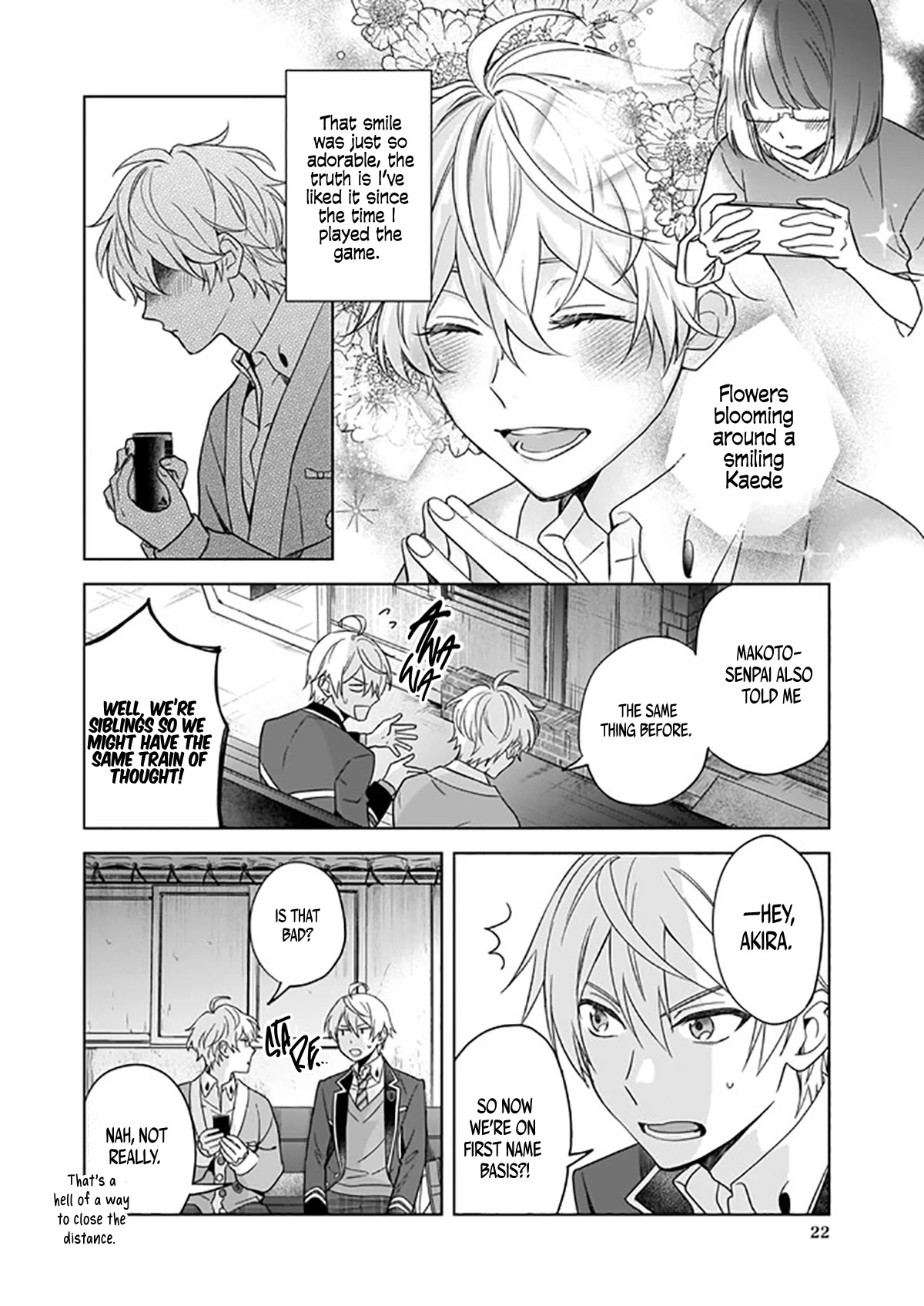 I Realized I Am the Younger Brother of the Protagonist in a BL Game Chapter 3 page 23 - Chapter 3