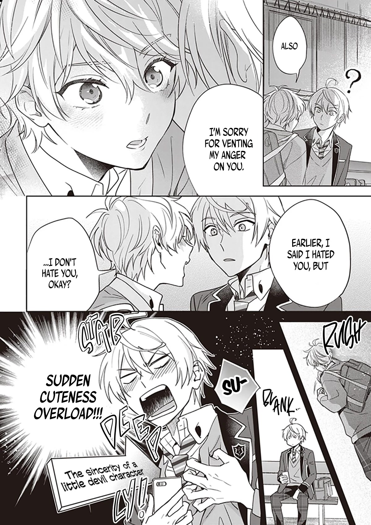I Realized I Am the Younger Brother of the Protagonist in a BL Game Chapter 3 page 25 - Chapter 3