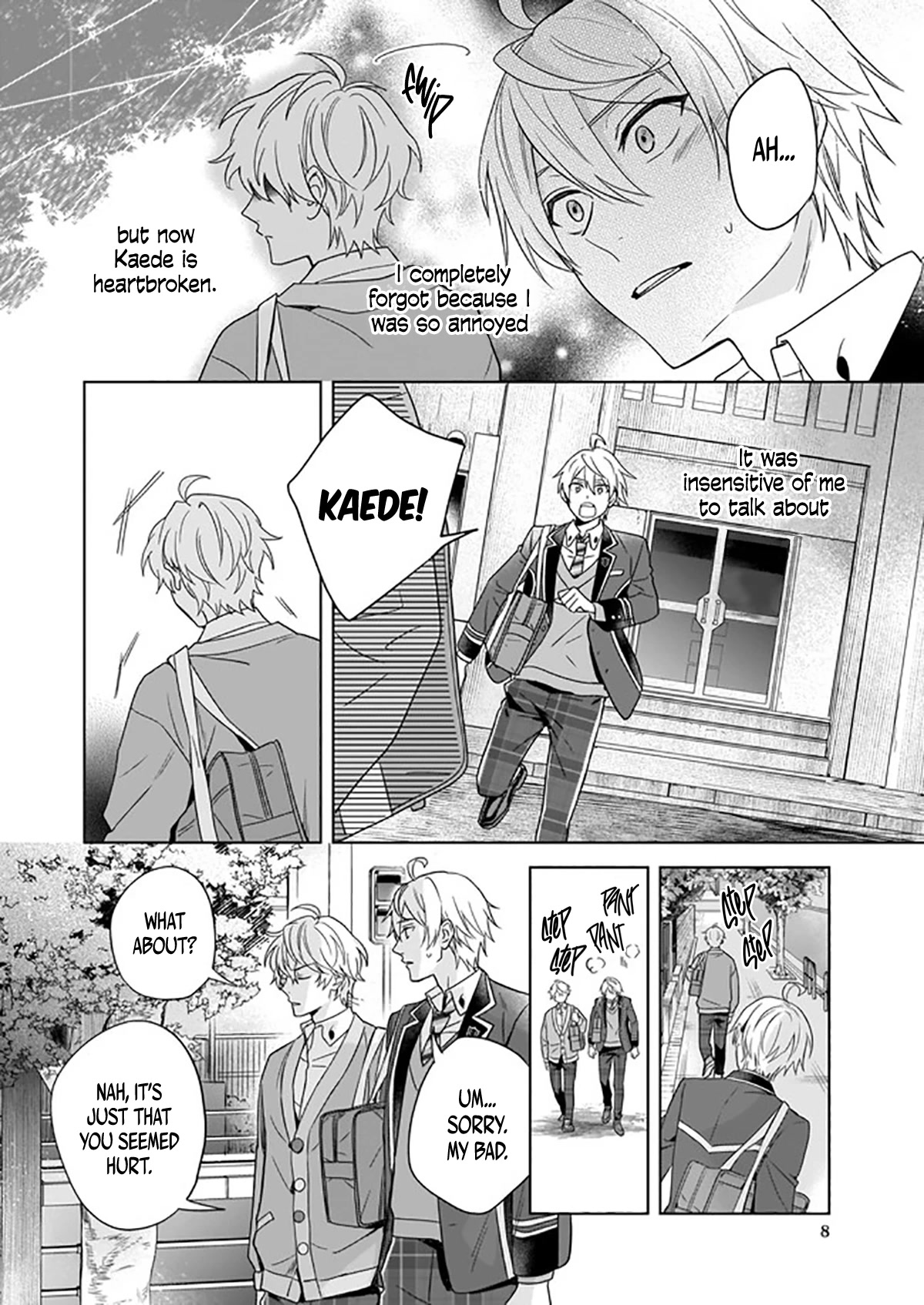 I Realized I Am the Younger Brother of the Protagonist in a BL Game Chapter 3 page 9 - Chapter 3