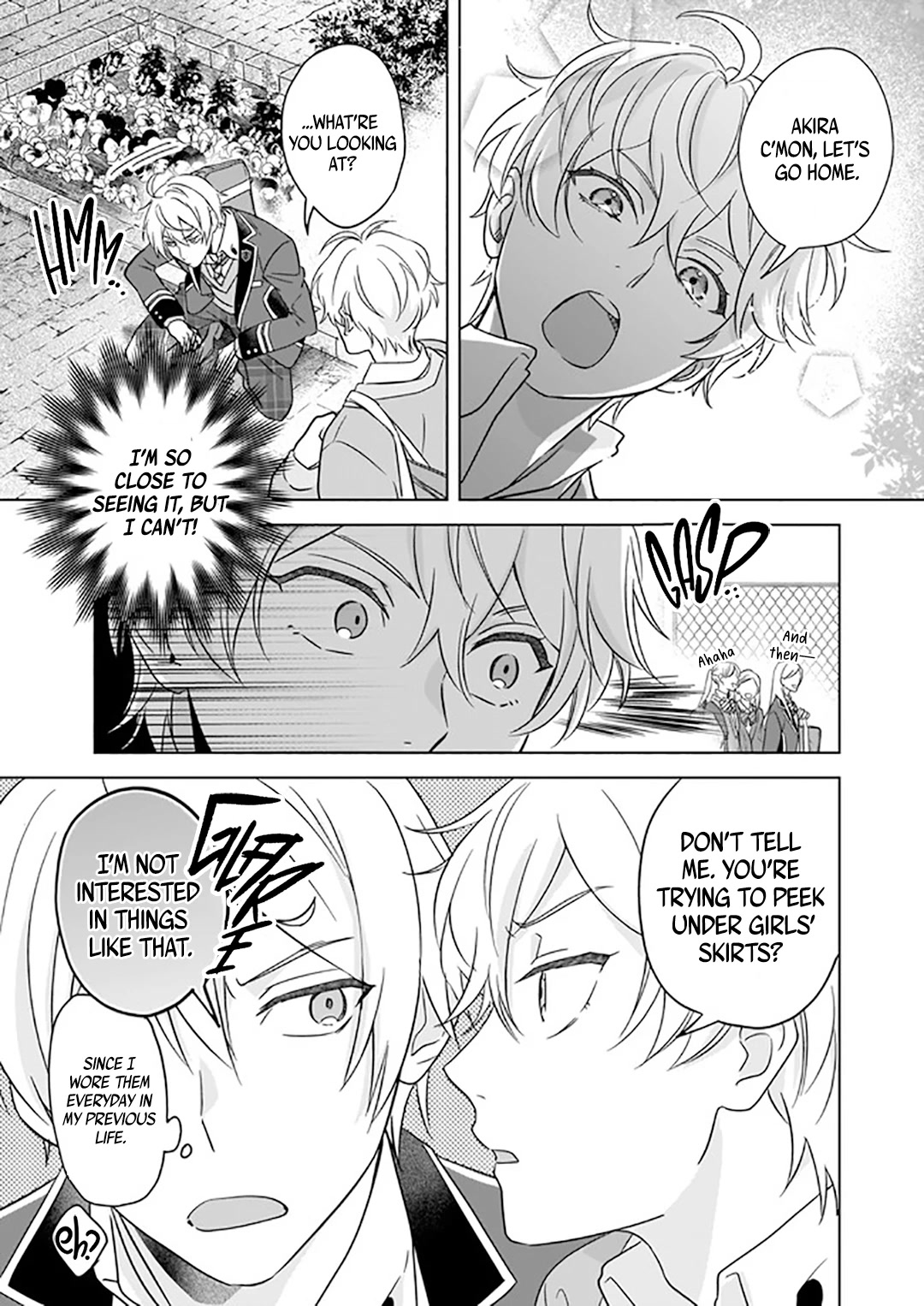 I Realized I Am the Younger Brother of the Protagonist in a BL Game Chapter 4 page 12 - Chapter 4