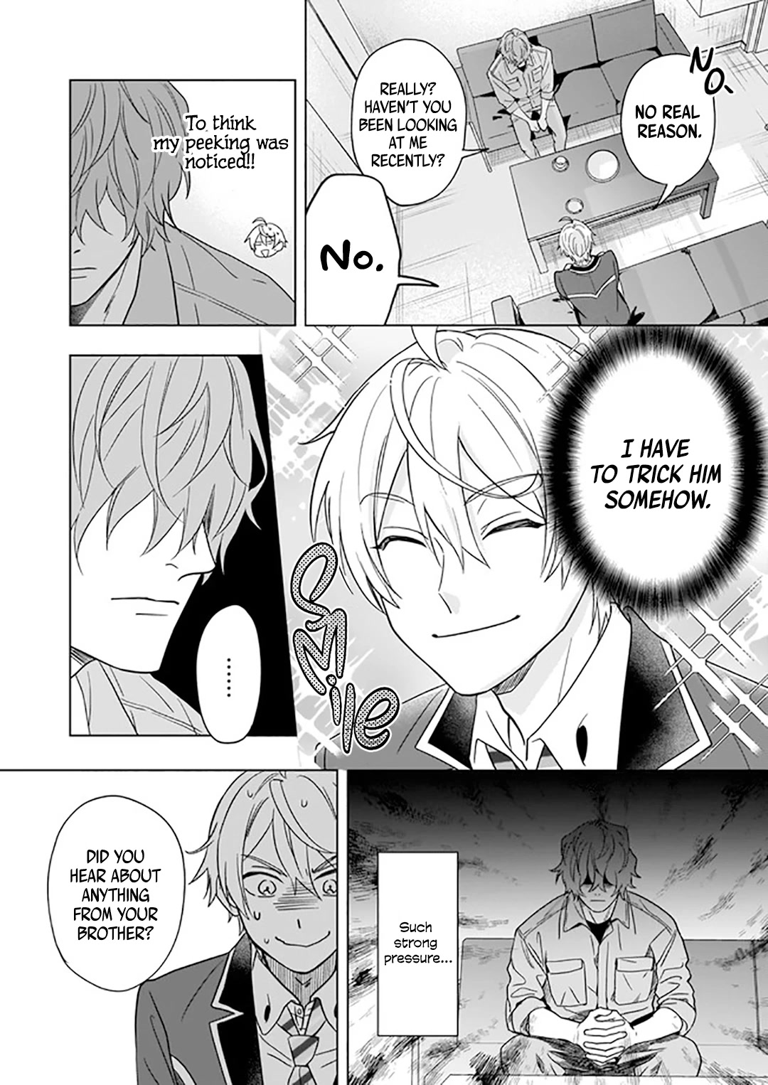 I Realized I Am the Younger Brother of the Protagonist in a BL Game Chapter 4 page 21 - Chapter 4