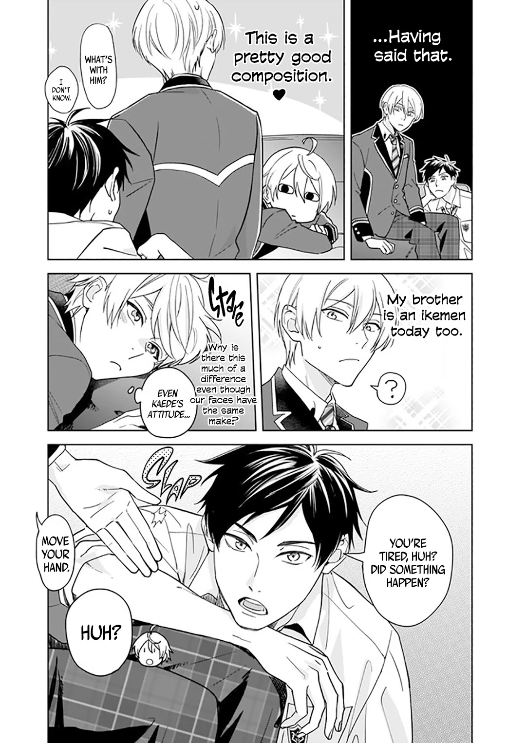 I Realized I Am the Younger Brother of the Protagonist in a BL Game Chapter 4 page 3 - Chapter 4
