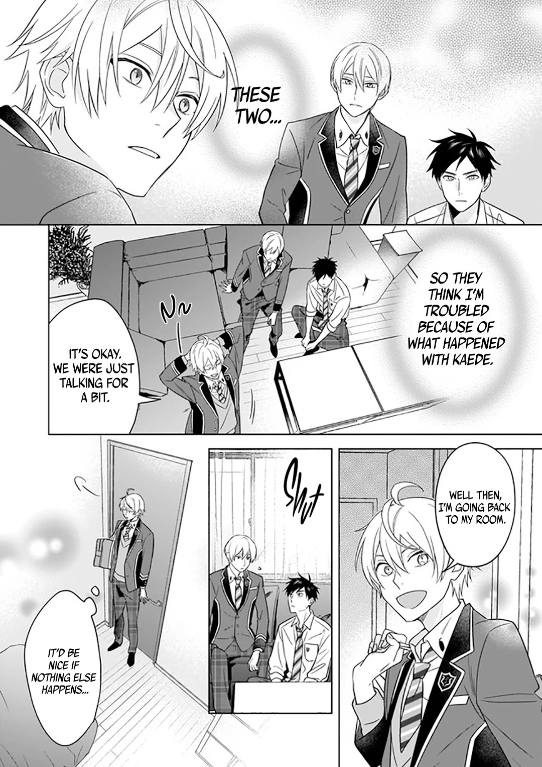 I Realized I Am the Younger Brother of the Protagonist in a BL Game Chapter 4 page 5 - Chapter 4