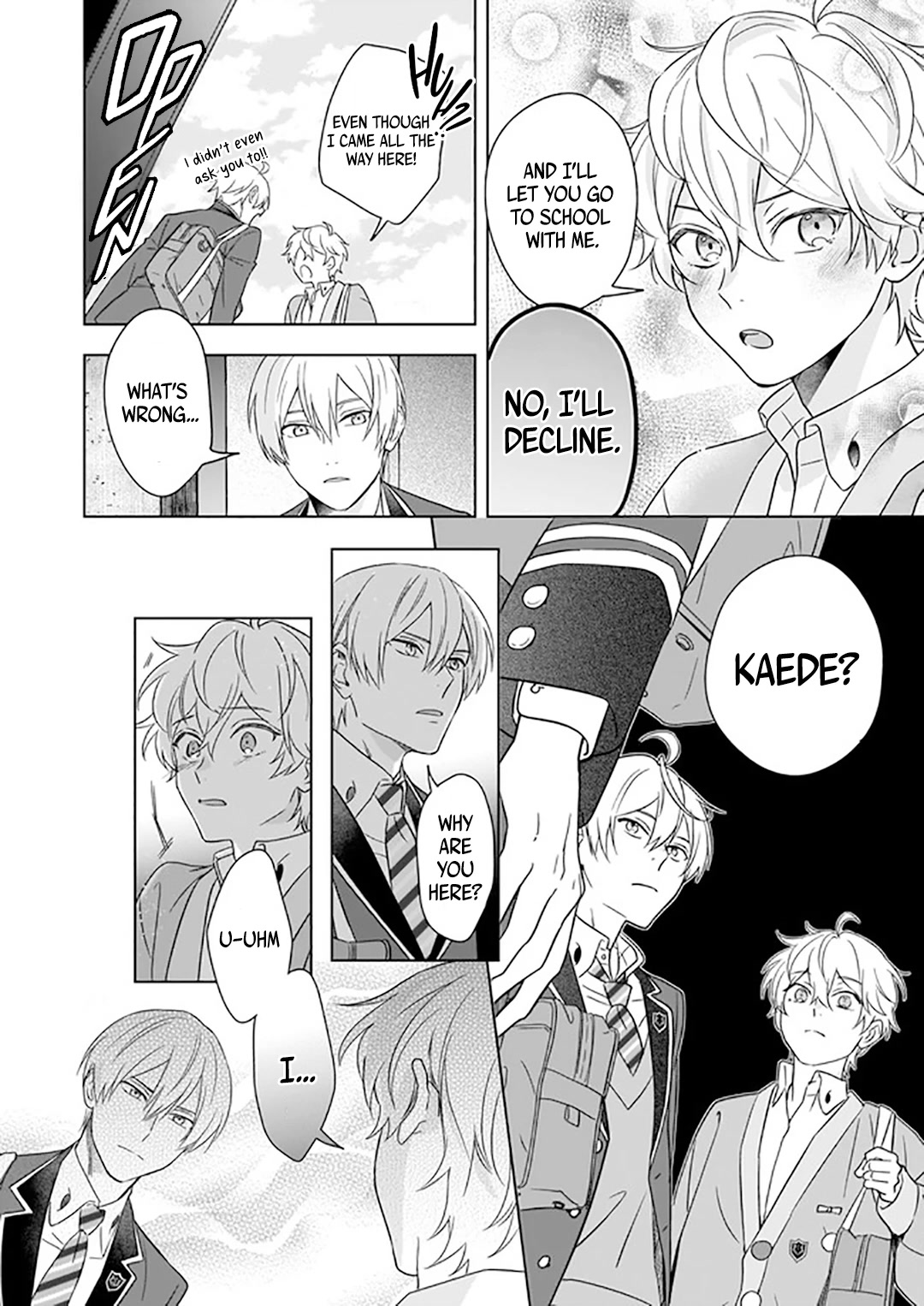 I Realized I Am the Younger Brother of the Protagonist in a BL Game Chapter 4 page 7 - Chapter 4