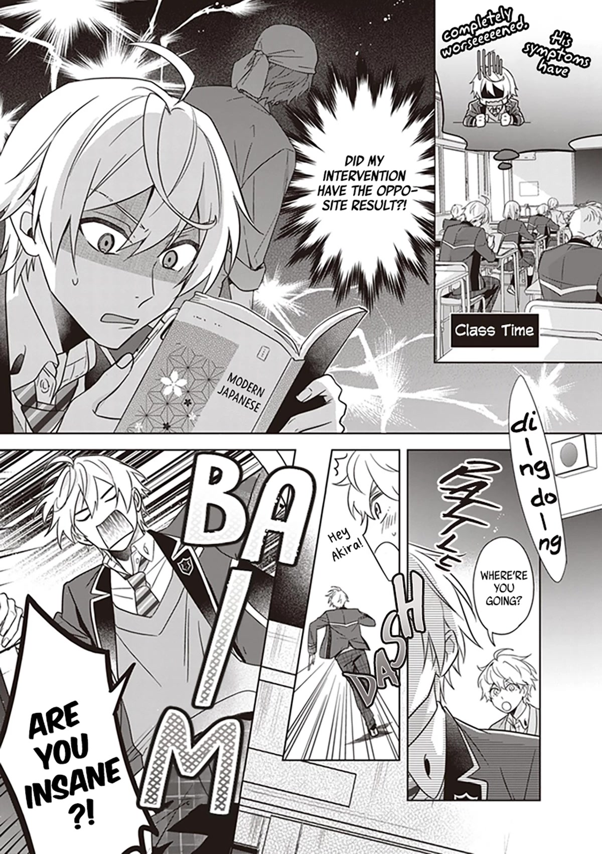 I Realized I Am the Younger Brother of the Protagonist in a BL Game Chapter 5 page 13 - Chapter 5