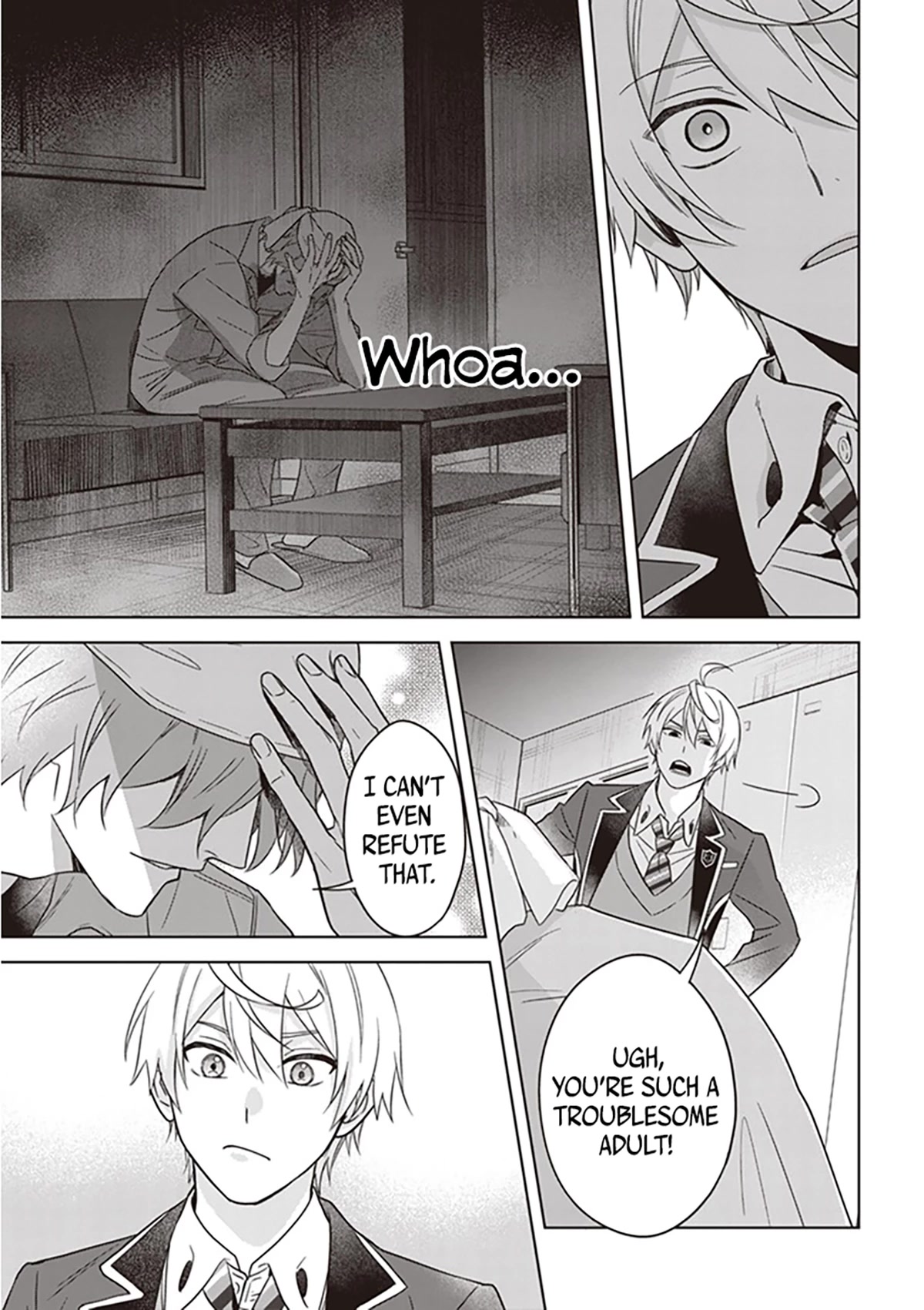 I Realized I Am the Younger Brother of the Protagonist in a BL Game Chapter 5 page 14 - Chapter 5