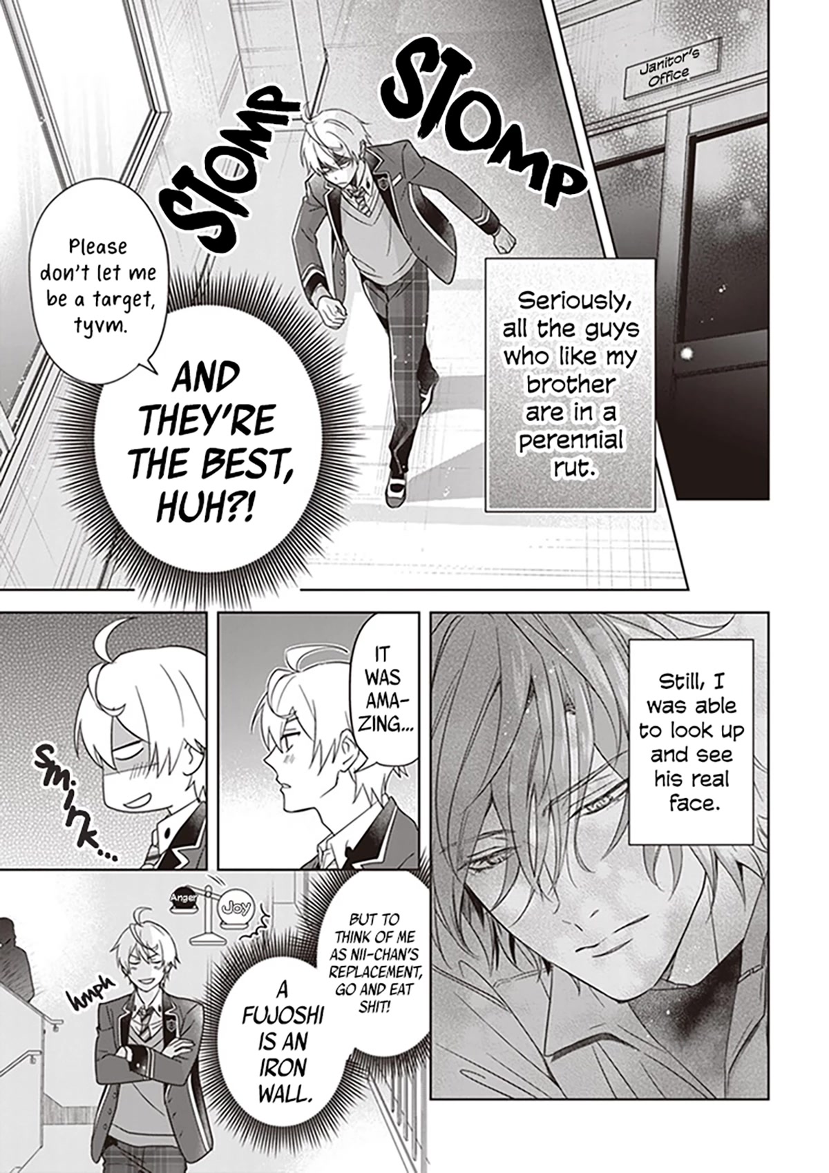 I Realized I Am the Younger Brother of the Protagonist in a BL Game Chapter 5 page 22 - Chapter 5