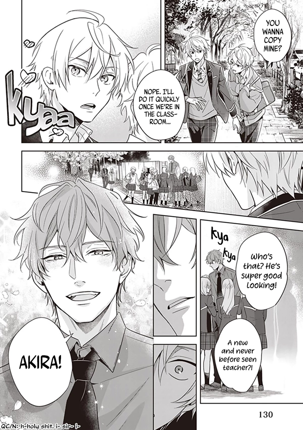 I Realized I Am the Younger Brother of the Protagonist in a BL Game Chapter 5 page 25 - Chapter 5