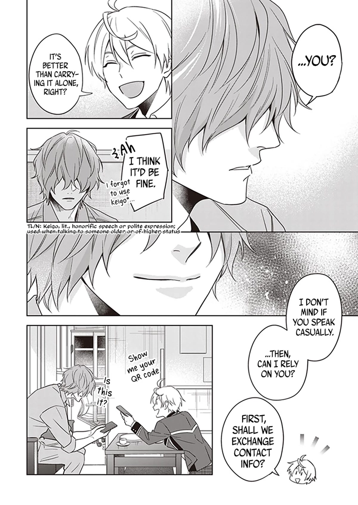 I Realized I Am the Younger Brother of the Protagonist in a BL Game Chapter 5 page 9 - Chapter 5