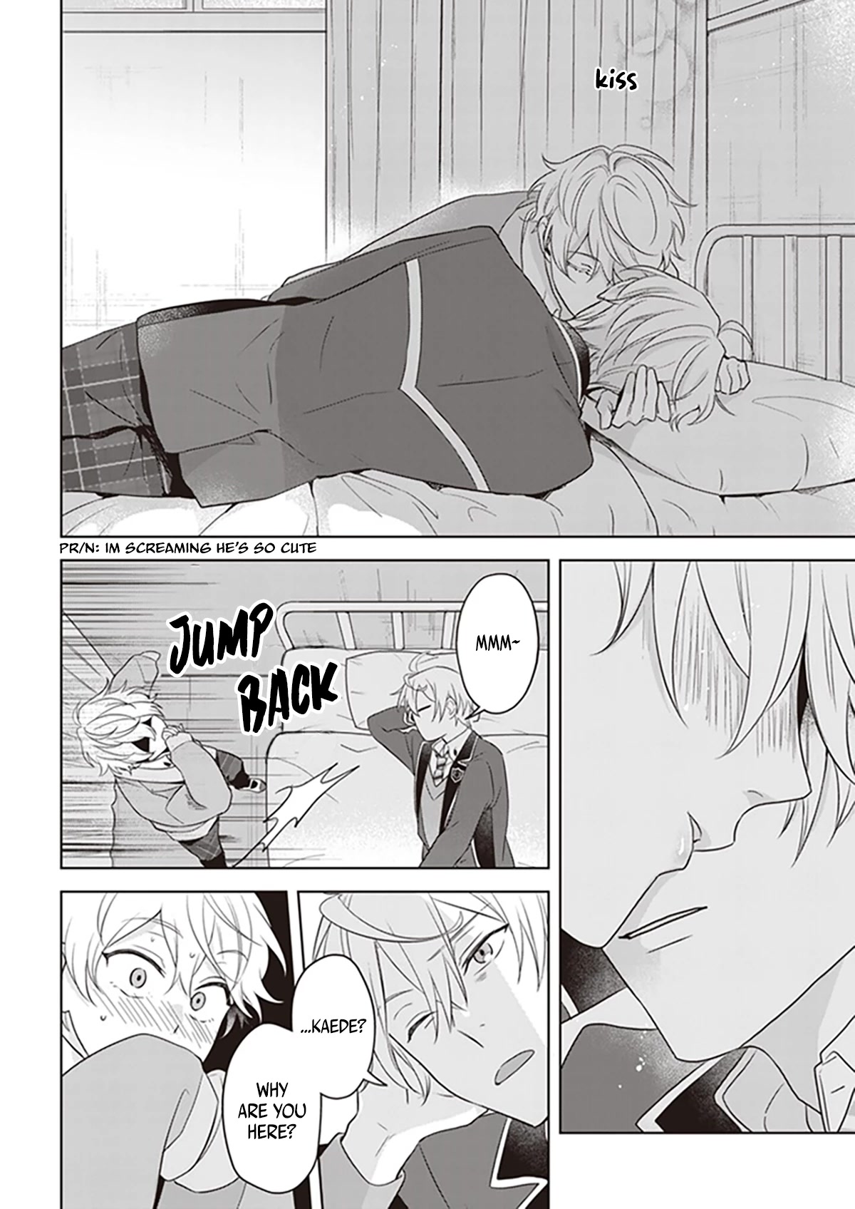 I Realized I Am the Younger Brother of the Protagonist in a BL Game Chapter 6.5 page 13 - Chapter 6.5